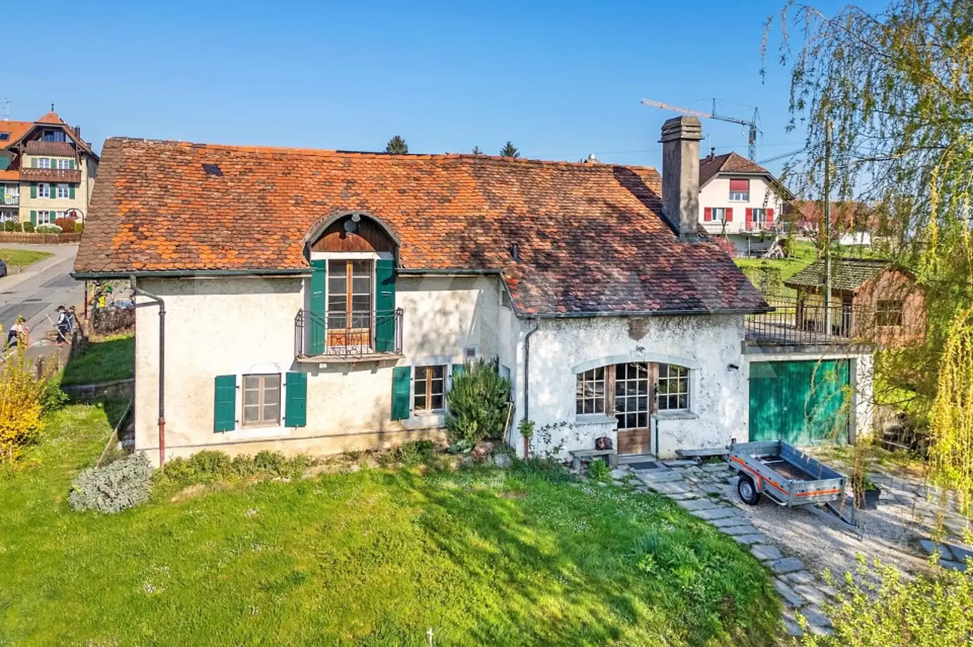 Haus von 1750: idyllische und friedliche Umgebung, zu renovieren