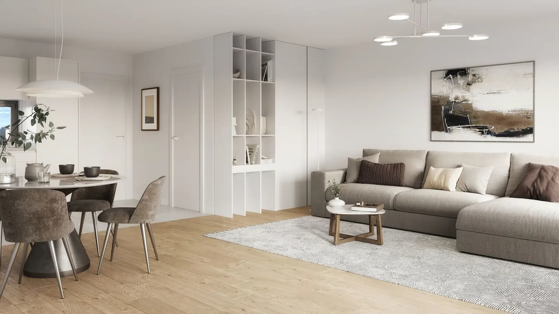 Idéal investisseur : Lot exclusif de 3 appartements neufs en PPE