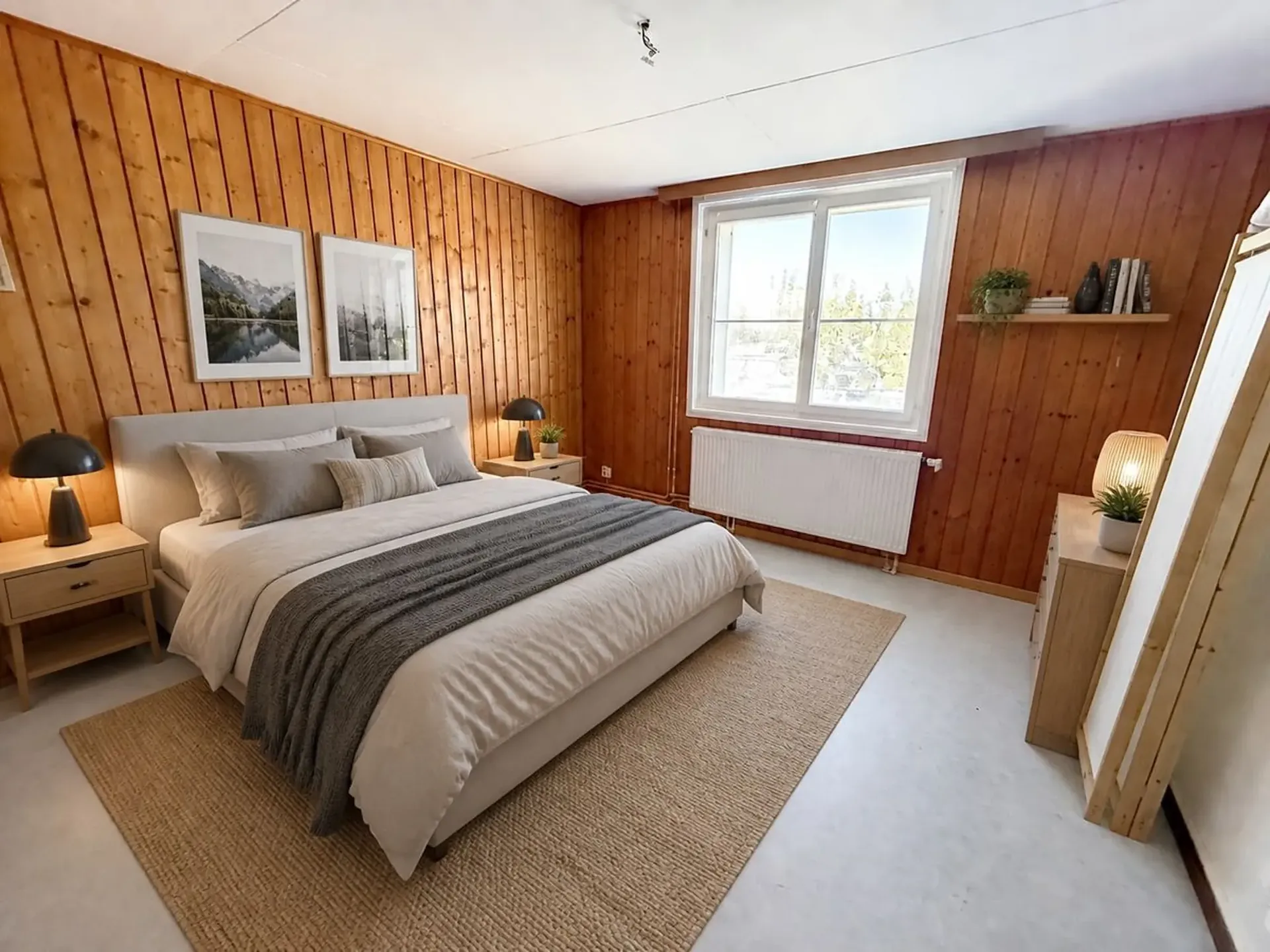 Maison individuelle lumineuse avec vue dégagée et beau potentiel