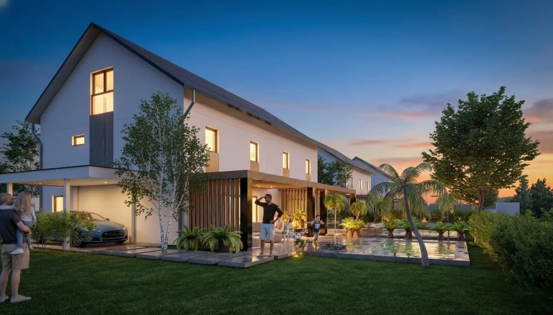 Casa a schiera di 7,5 locali con grande giardino a Erlinsbach