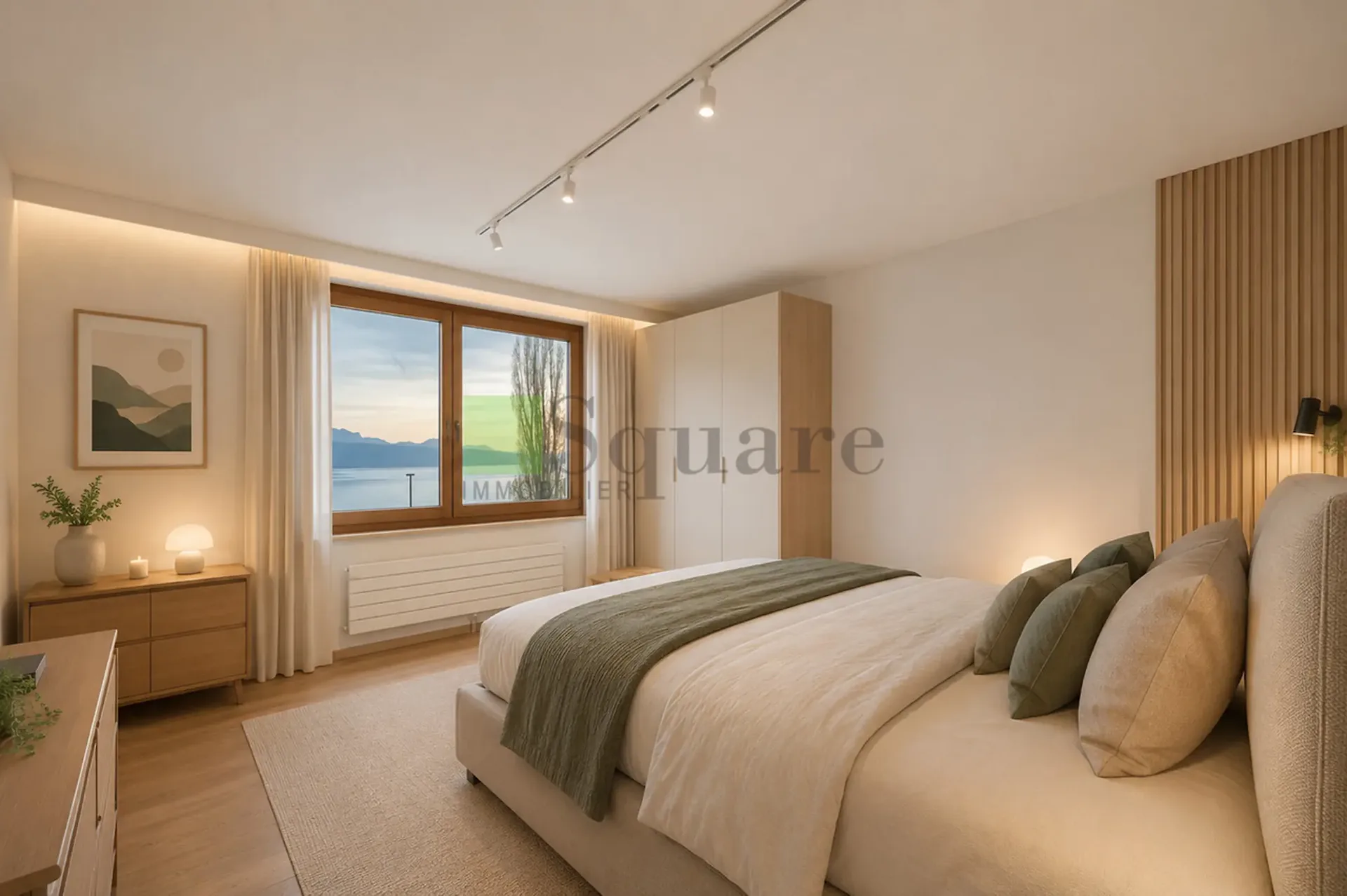 Meraviglioso appartamento duplex di 6 locali con vista sublime