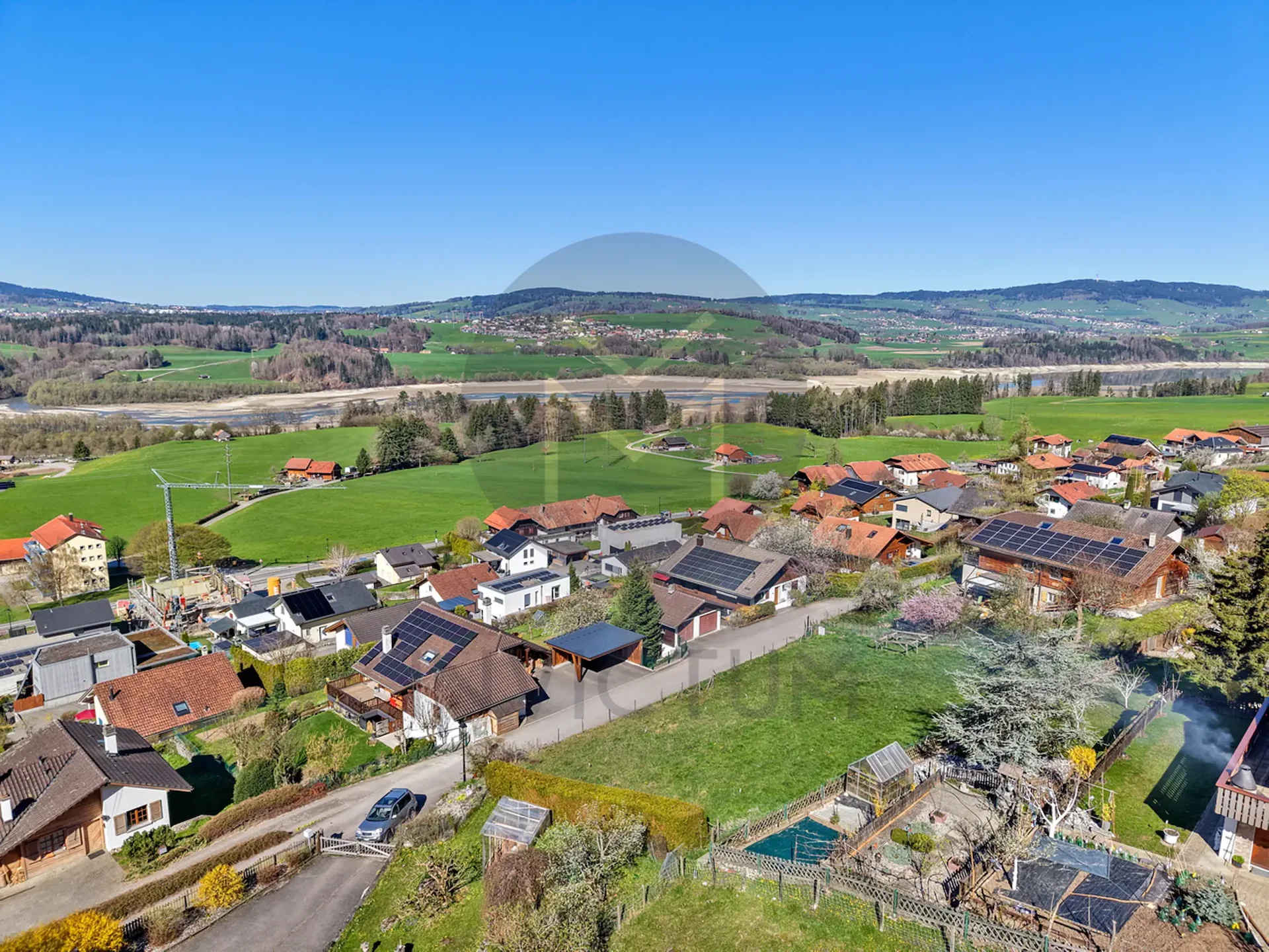 SPLENDIDO APPARTAMENTO NUOVO CON VISTA LAGO E MONTAGNA A BOTTERENS