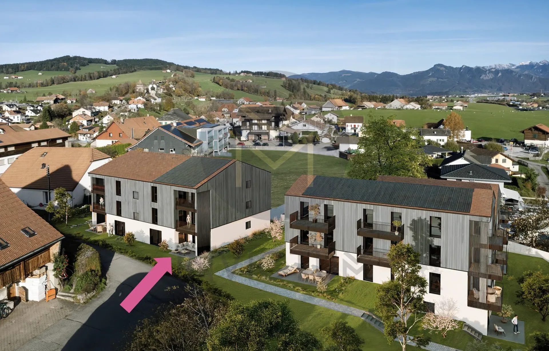 Erdgeschoss - www.loreedumoleson.ch - 3.5 102 m2