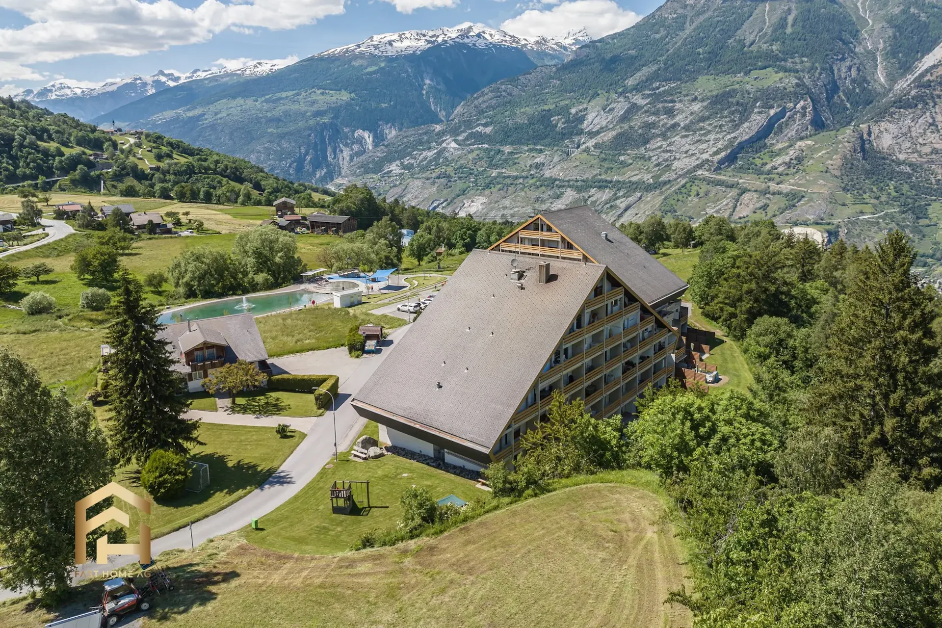 Studio meublé avec vue fantastique