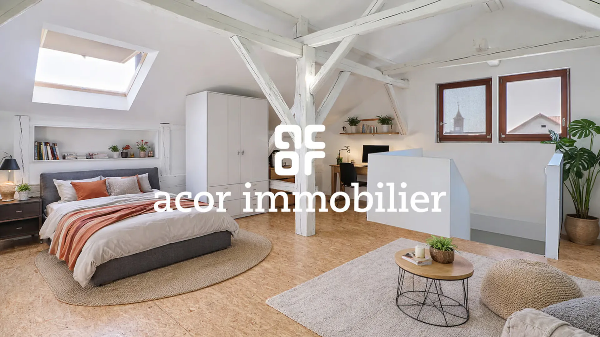 Maison familiale avec jardin, piscine et revenu locatif