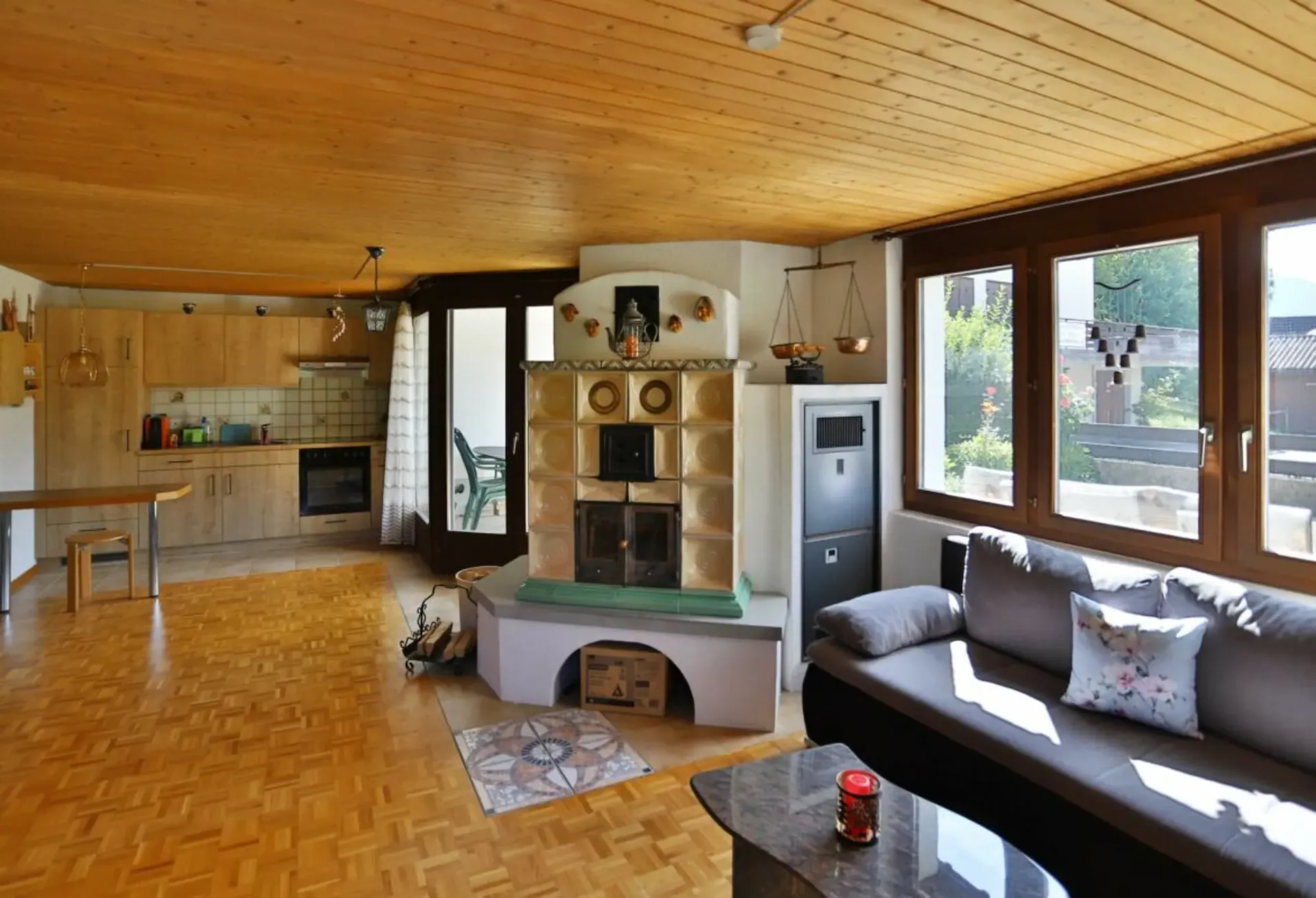 Sonnige Gartenwohnung direkt am Ski- und Wandergebiet