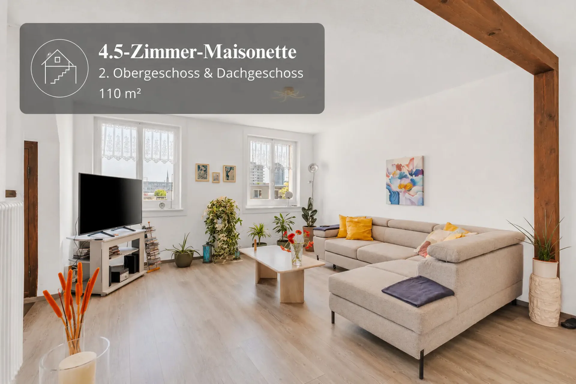 Attraktives Mehrfamilienhaus mit drei Wohnungen in Zürich-Seebach