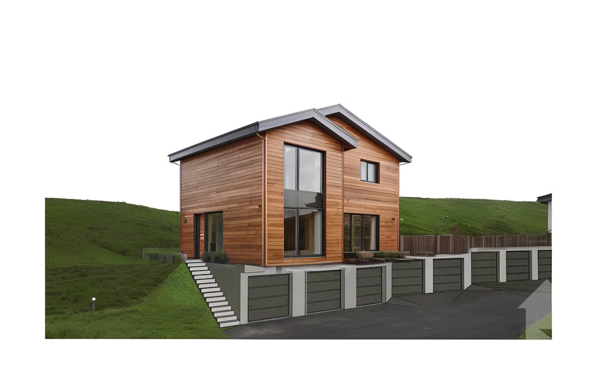 Les Giettes, Hameau du Nant - neues Chalet