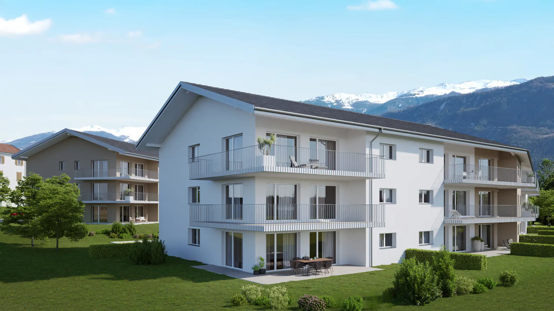 Lot A2 - 4,5 Zimmer mit großem Balkon