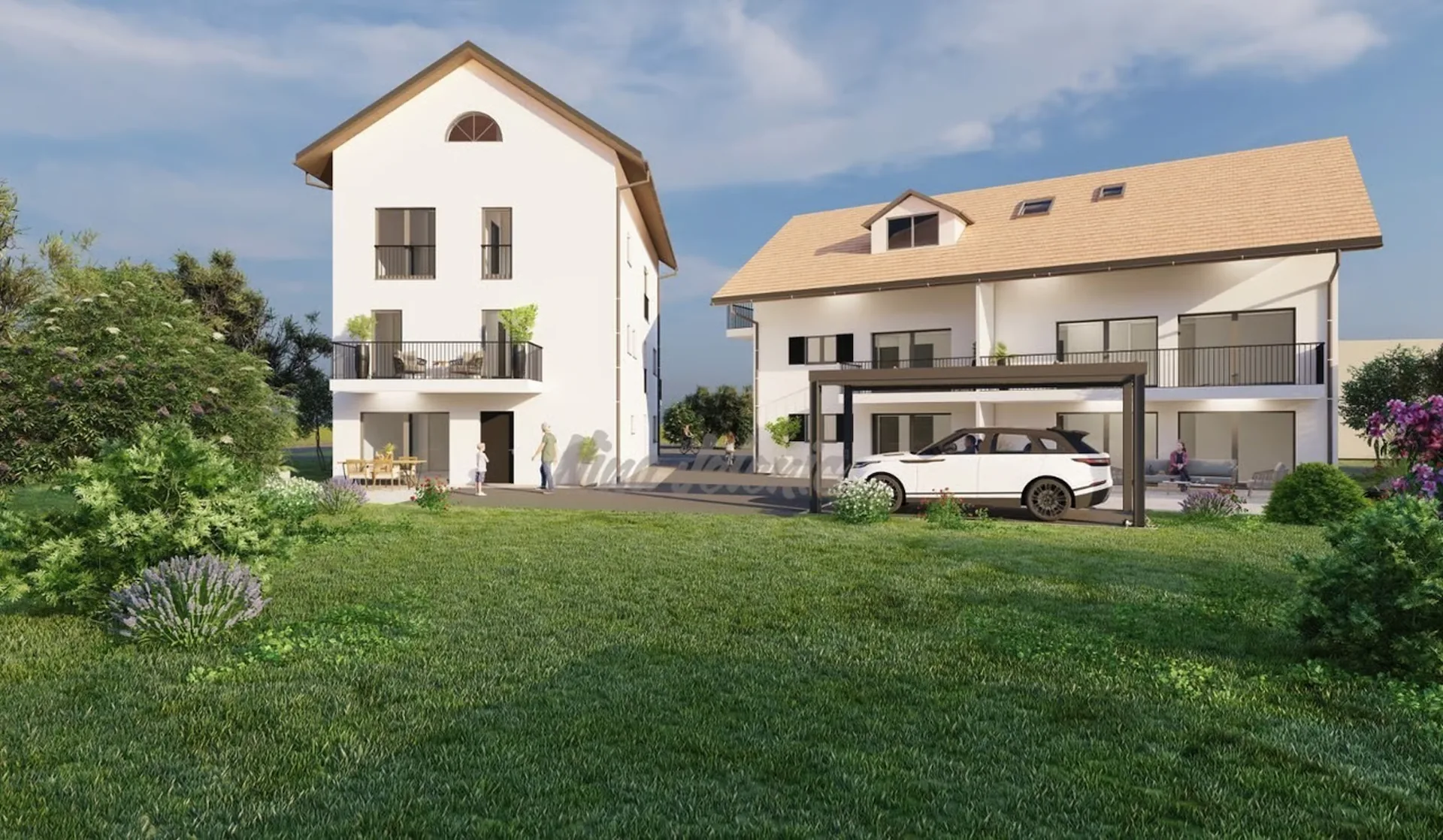 Unique: Promotion in Villars-Sainte-Croix. 4.5 rooms in duplex