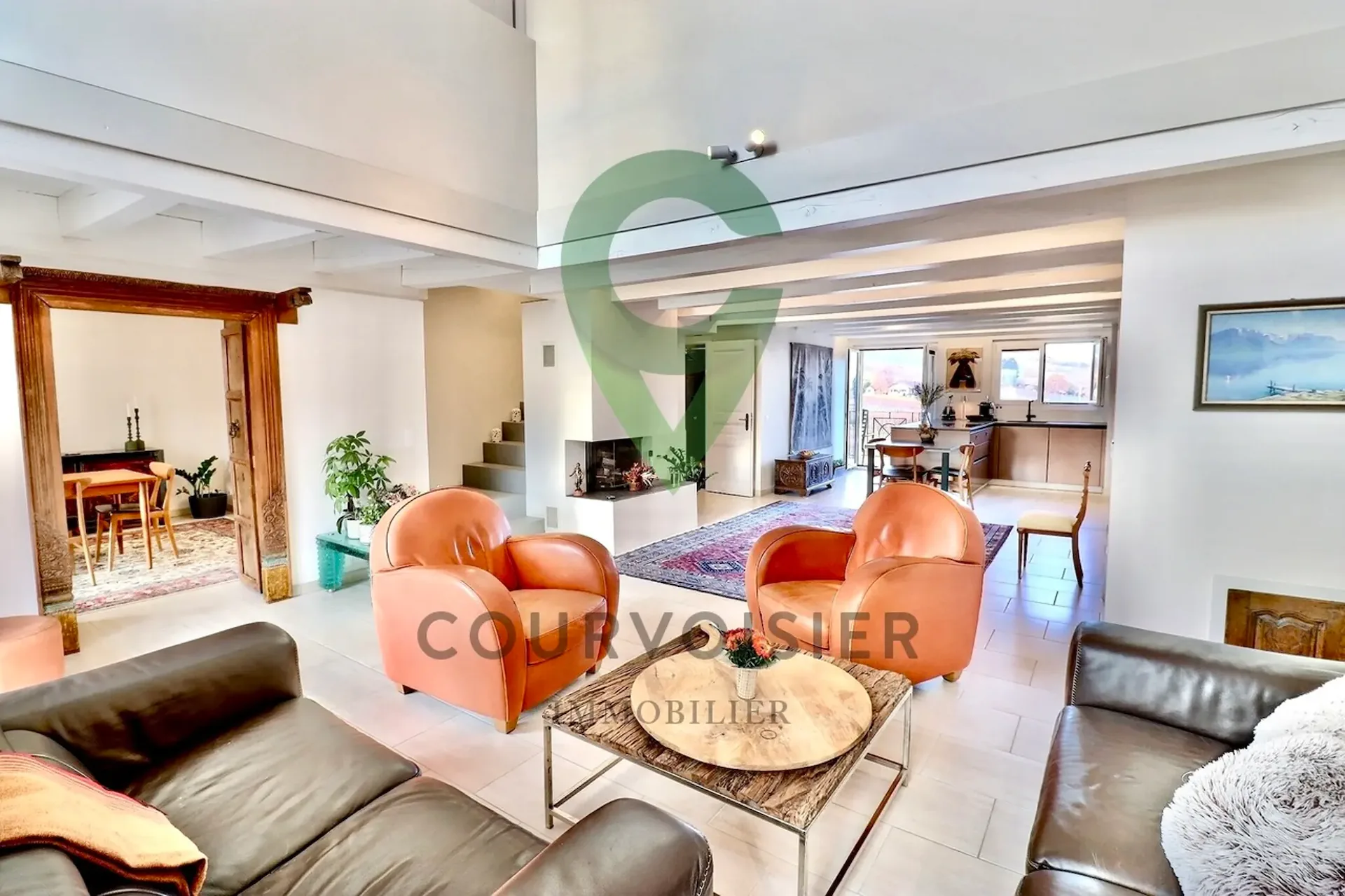 Splendide appartement de 5,5 pièces avec vue sur lac et alpes