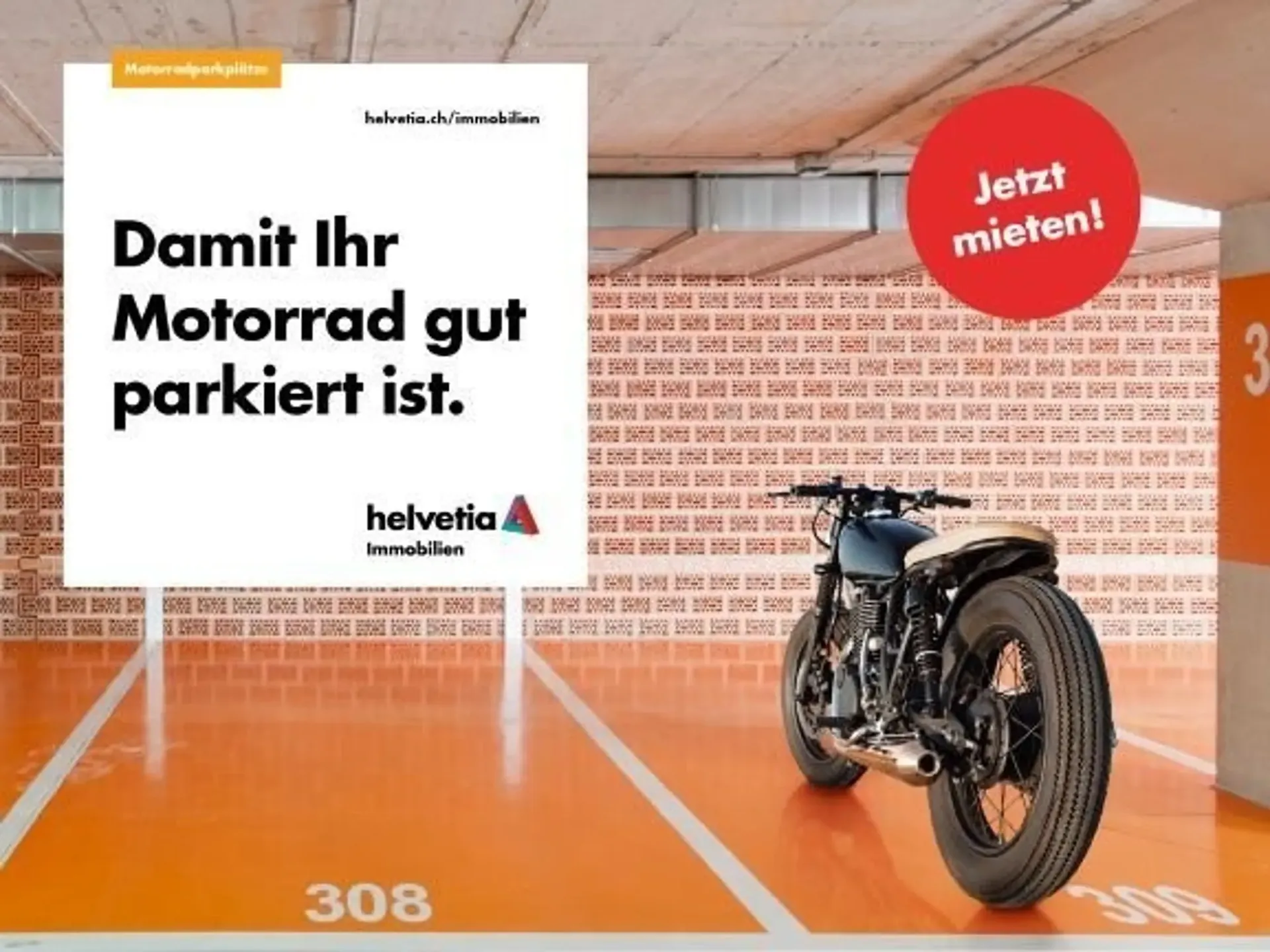 Hier ist Ihr Motorrad sicher und geschützt!