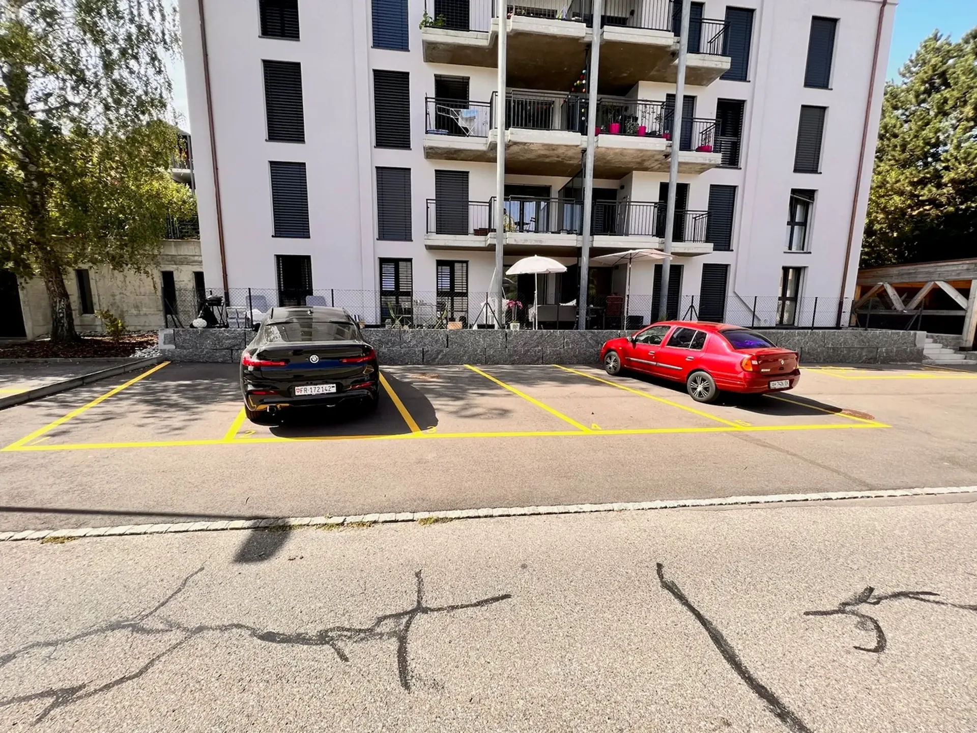 Außenparkplätze