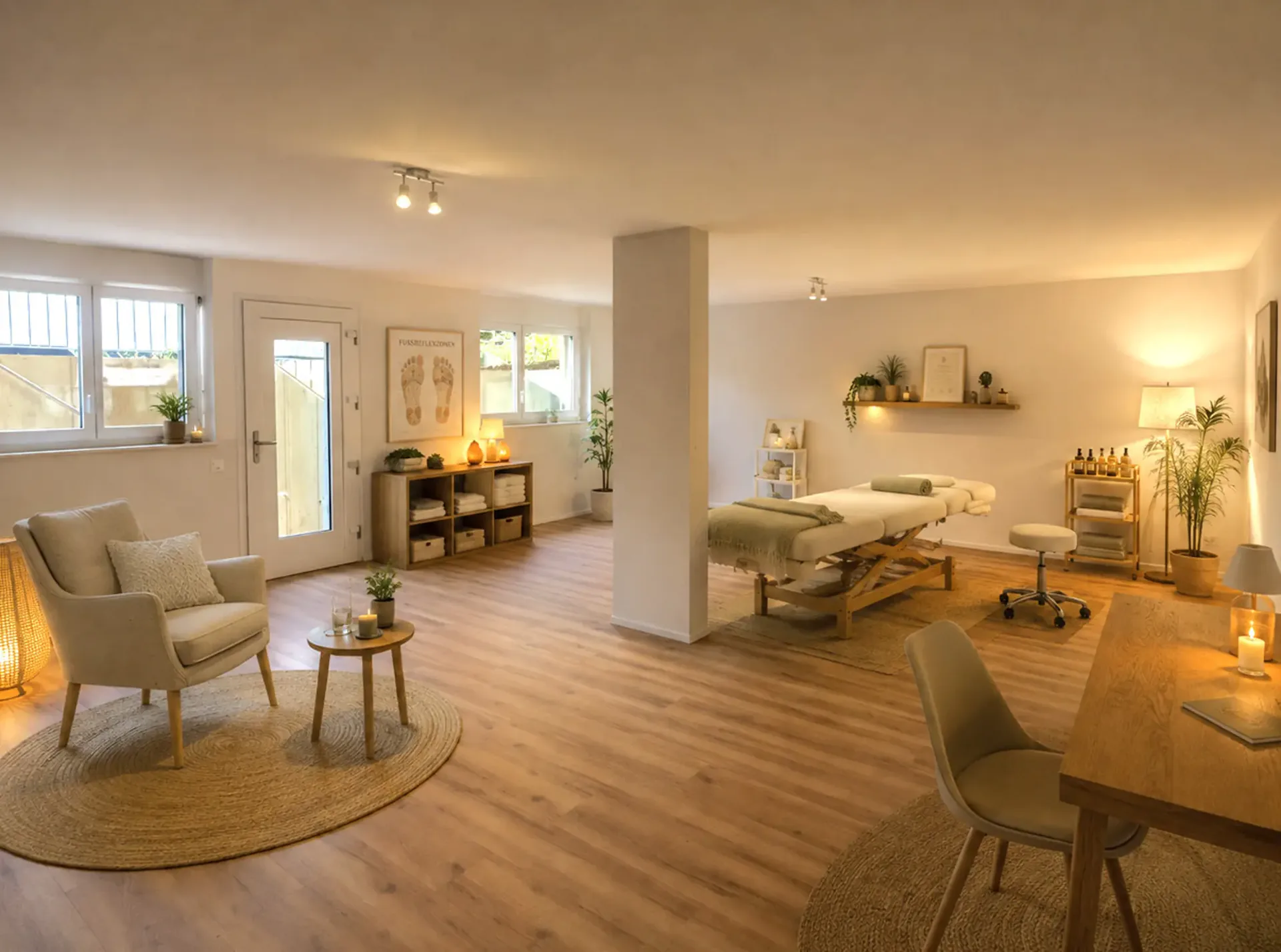 First-time rental: Large commercial space with kitchen, DU/WC and storage room