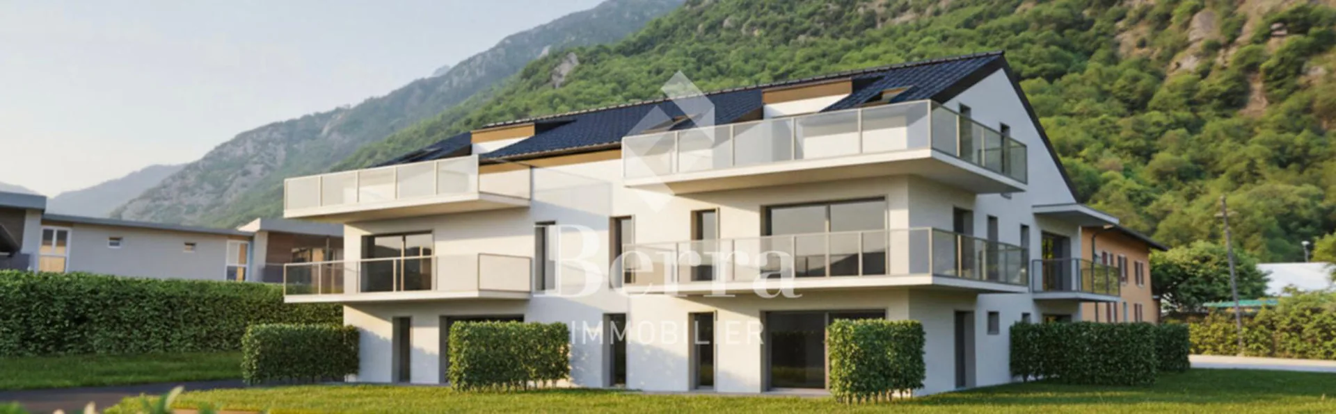 Charming 2.5-room new build with terrace and private garden