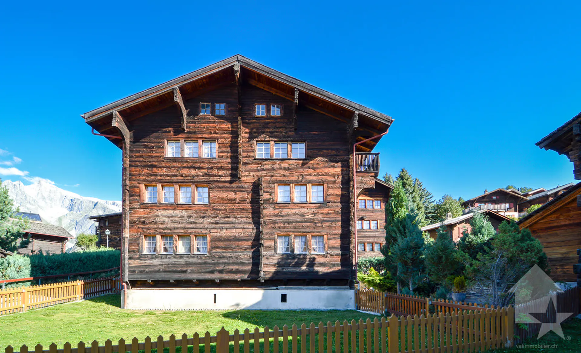 Prächtiges altes Herrenhaus in Goms