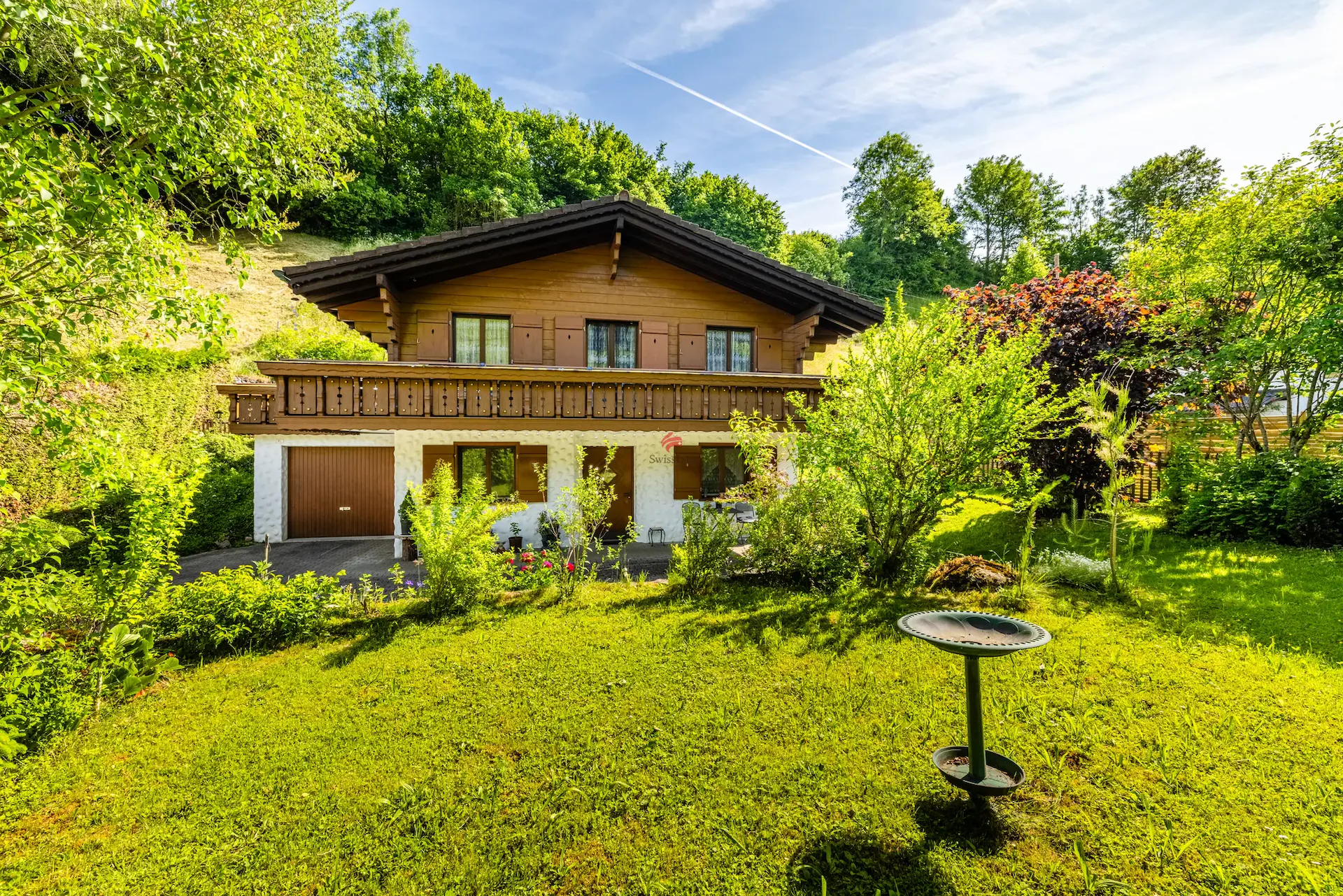 Retraite dans le vert - Chalet charmant avec beaucoup d'espaces verts