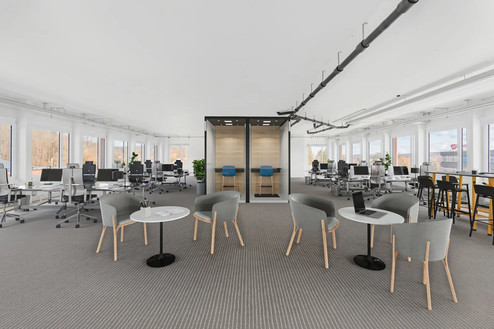 Arbeiten an bestens erschlossener Lage am Stadtrand von Zürich