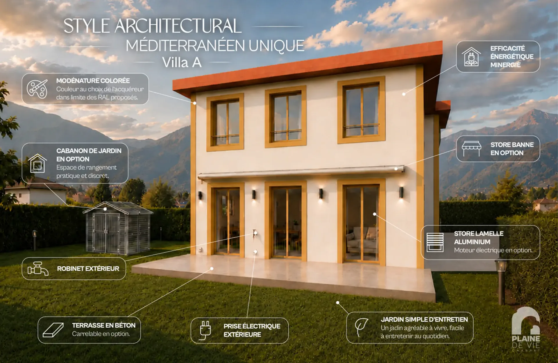 DERNIÈRE VILLA FAMILIALE NEUVE de 4.5 pièces disponible ! Lot A