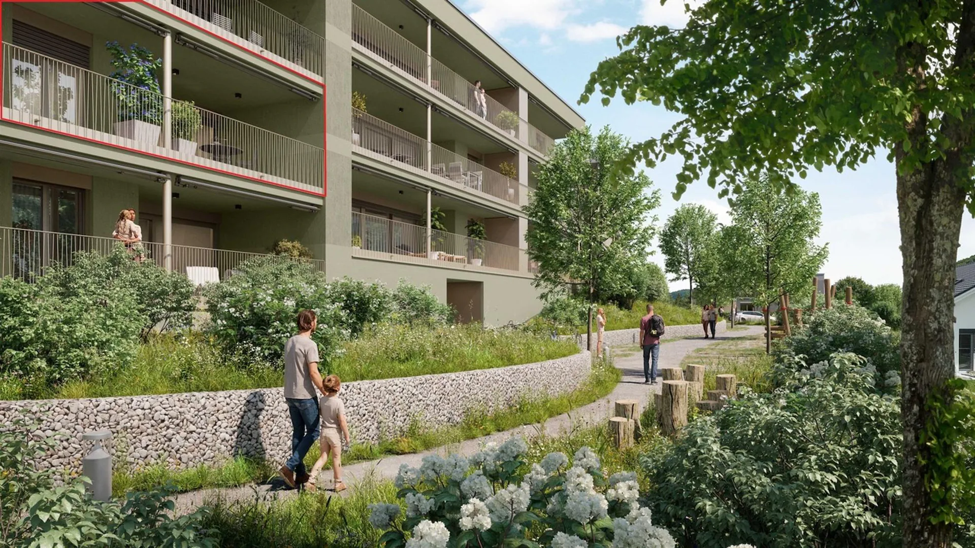 Baubewilligtes Projekt Gemsacker: 4.5-room apartment A1-11