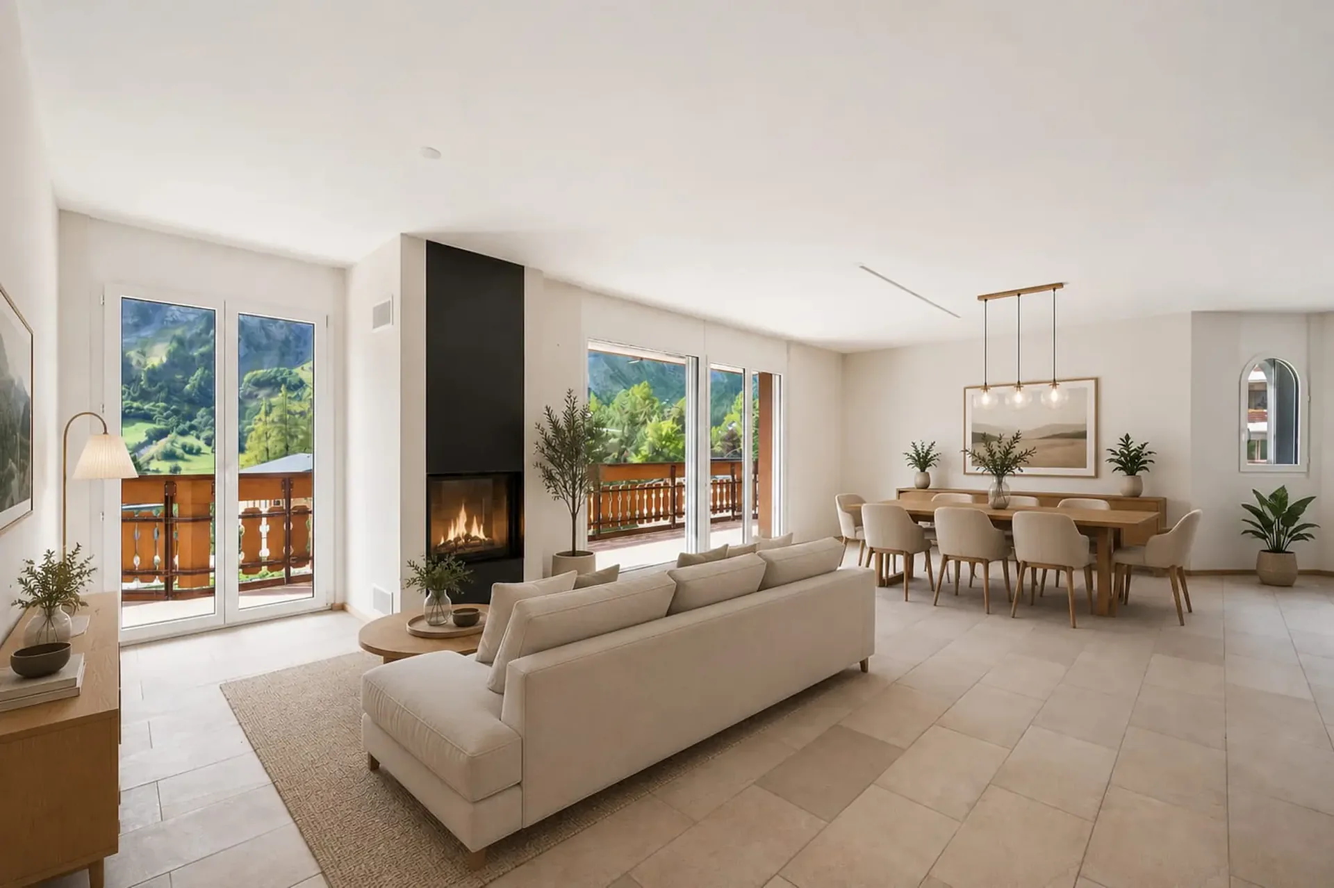 Il Vostro Rifugio nelle Alpi: Residenza di 4,5 Locali a Leukerbad
