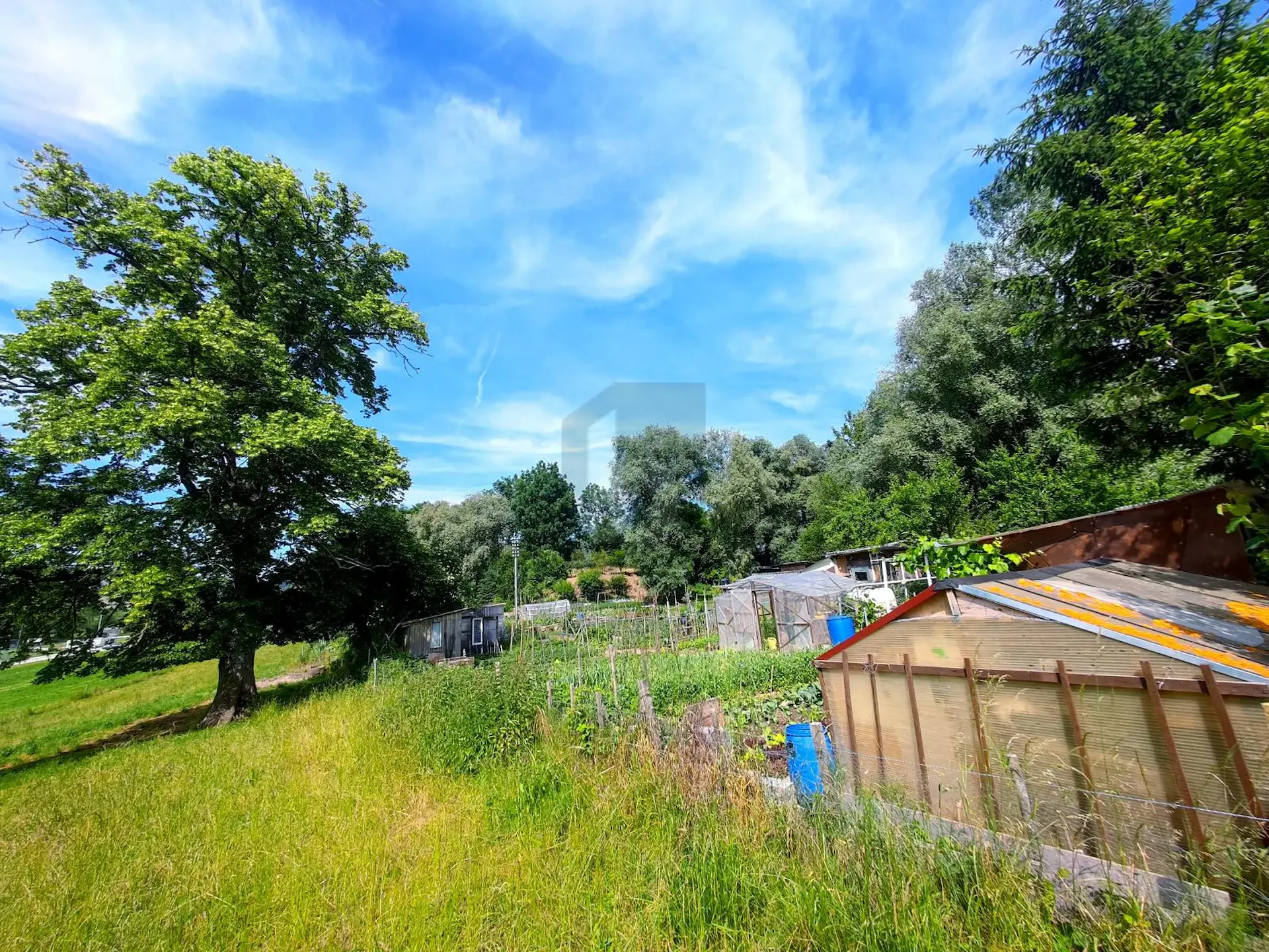Agricultural land with private water source