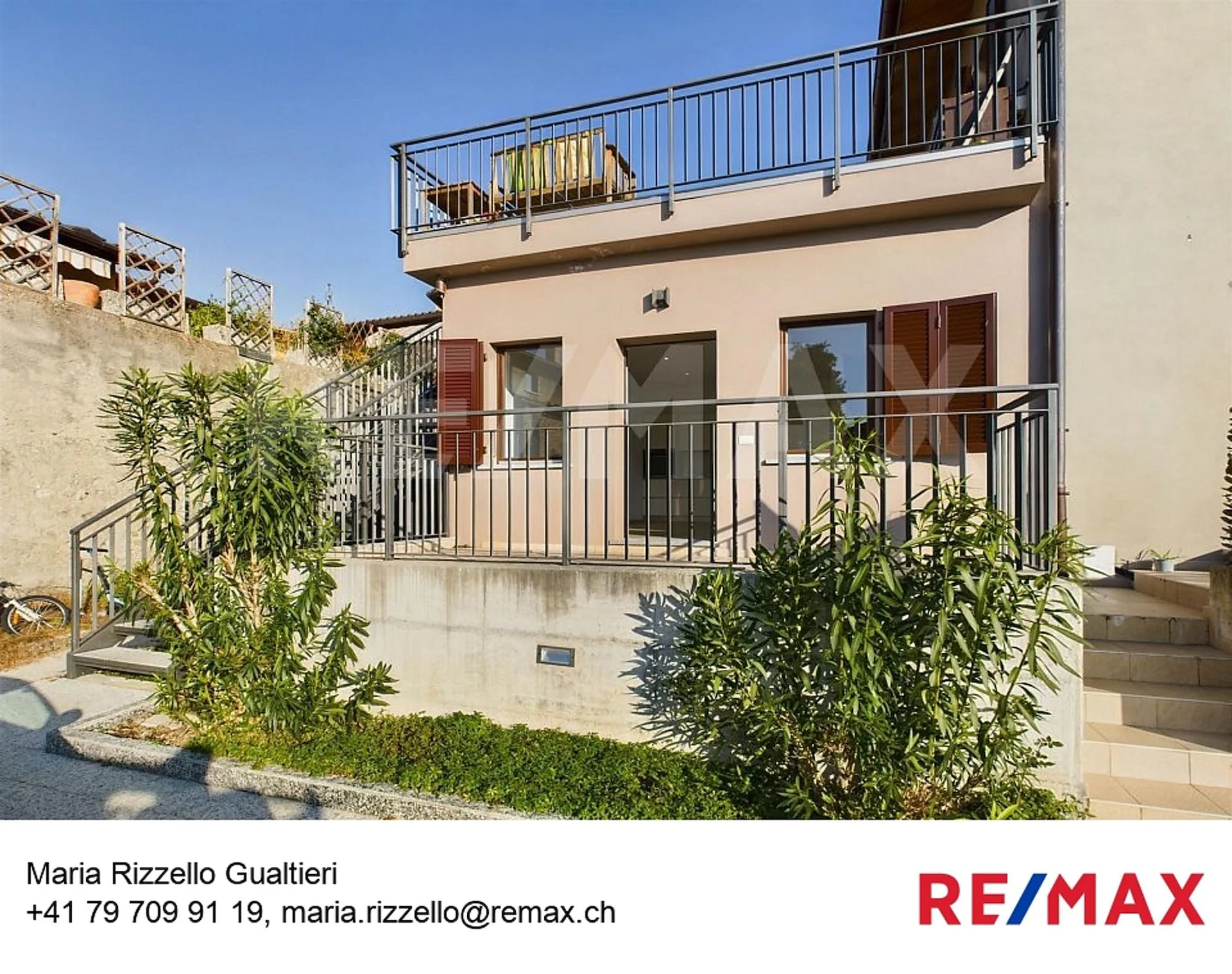Renovierte 3-Zimmer-Wohnung mit Terrasse und freier Sicht