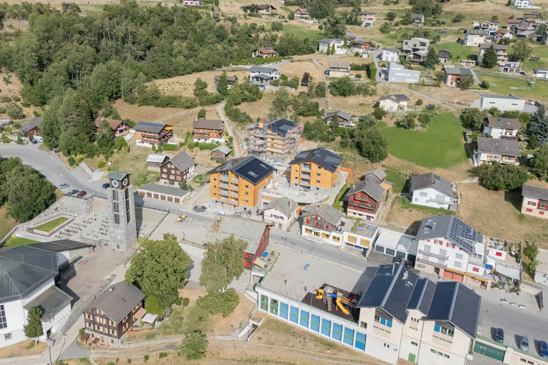1.5-Zimmerwohnung zur Miete (Erstbezug): Neubau Hasol in Bürchen
