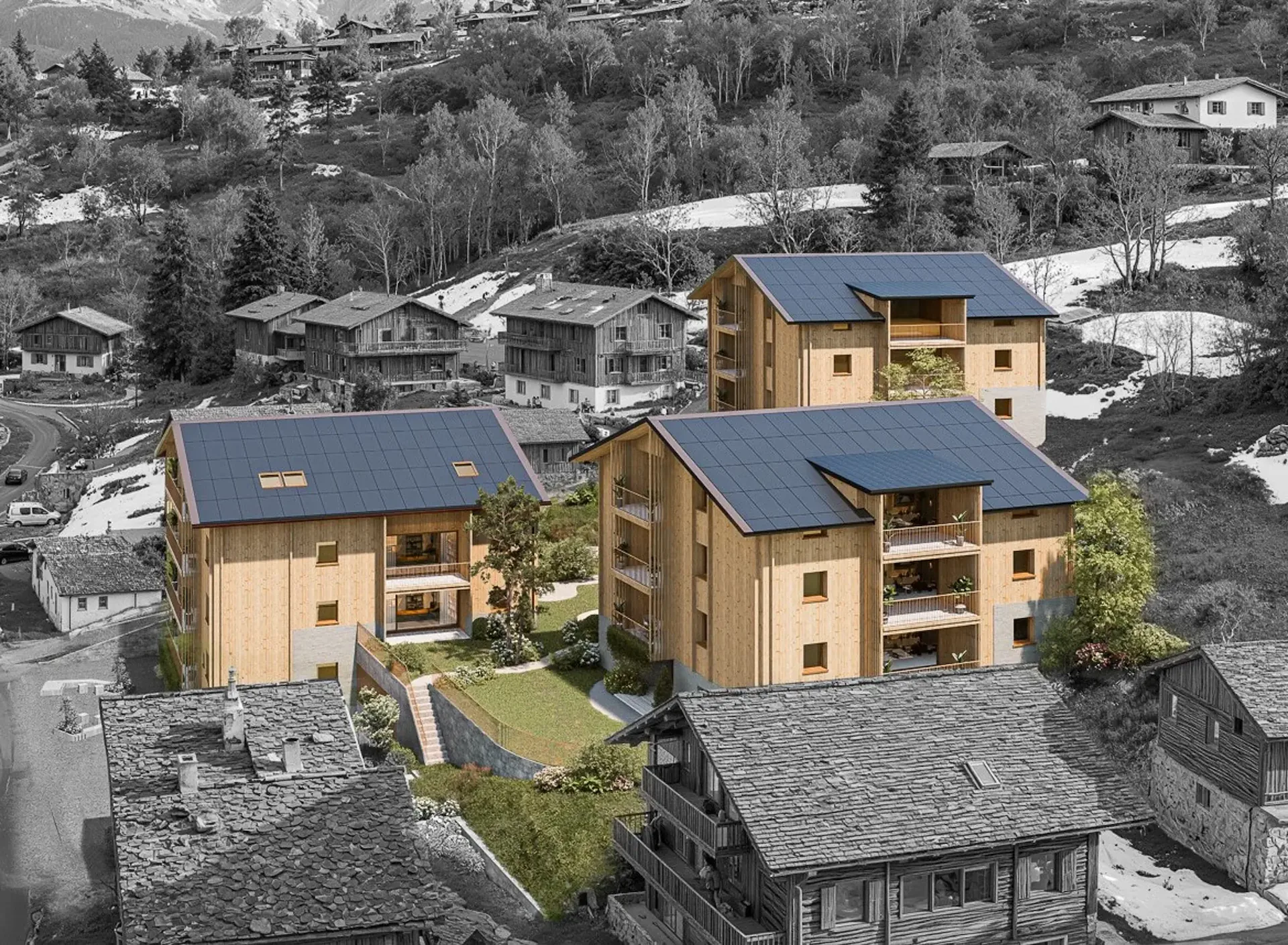 1.5-Zimmerwohnung zur Miete (Erstbezug): Neubau Hasol in Bürchen