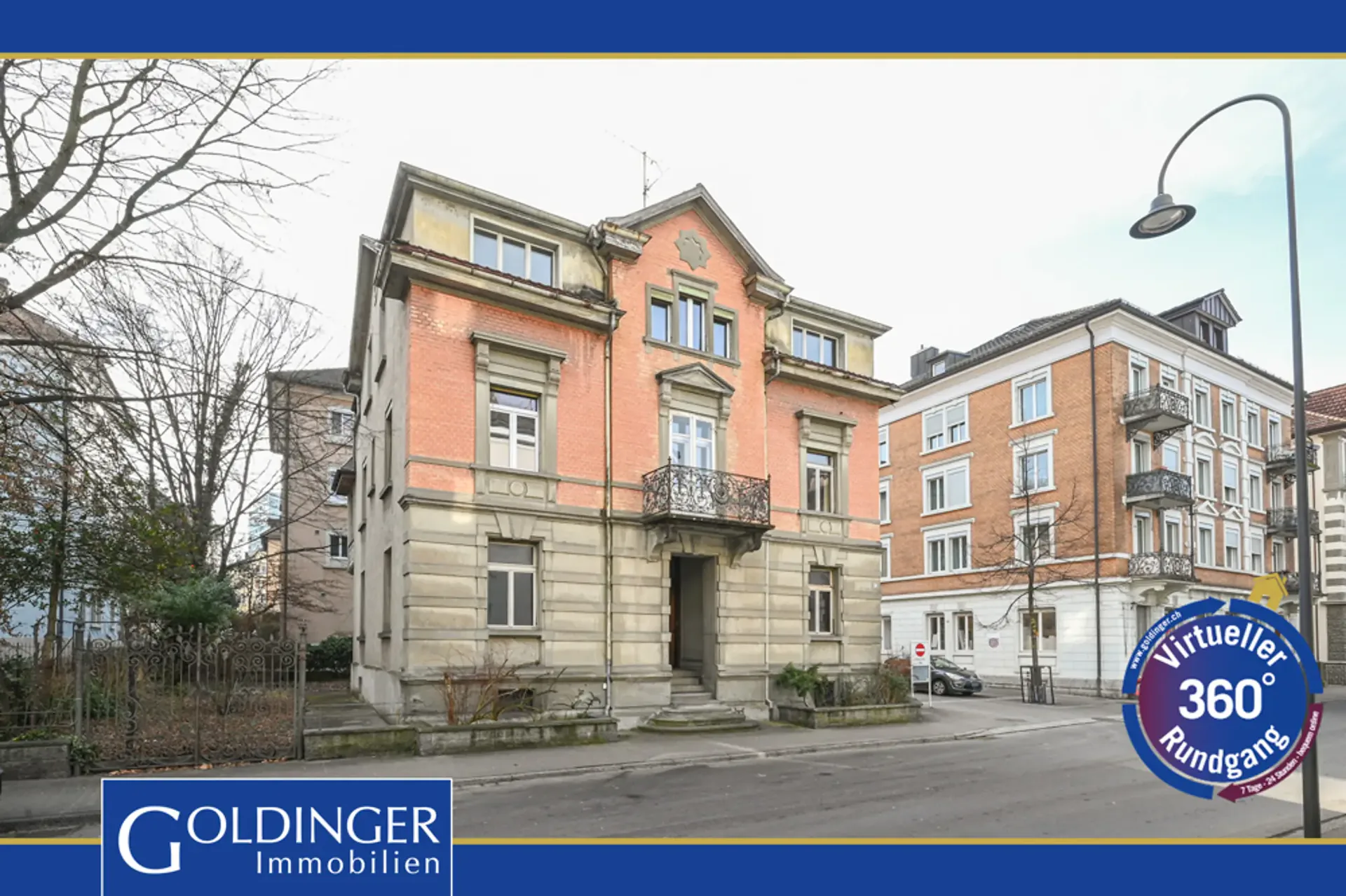 Historic Art Nouveau villa with spacious room offer