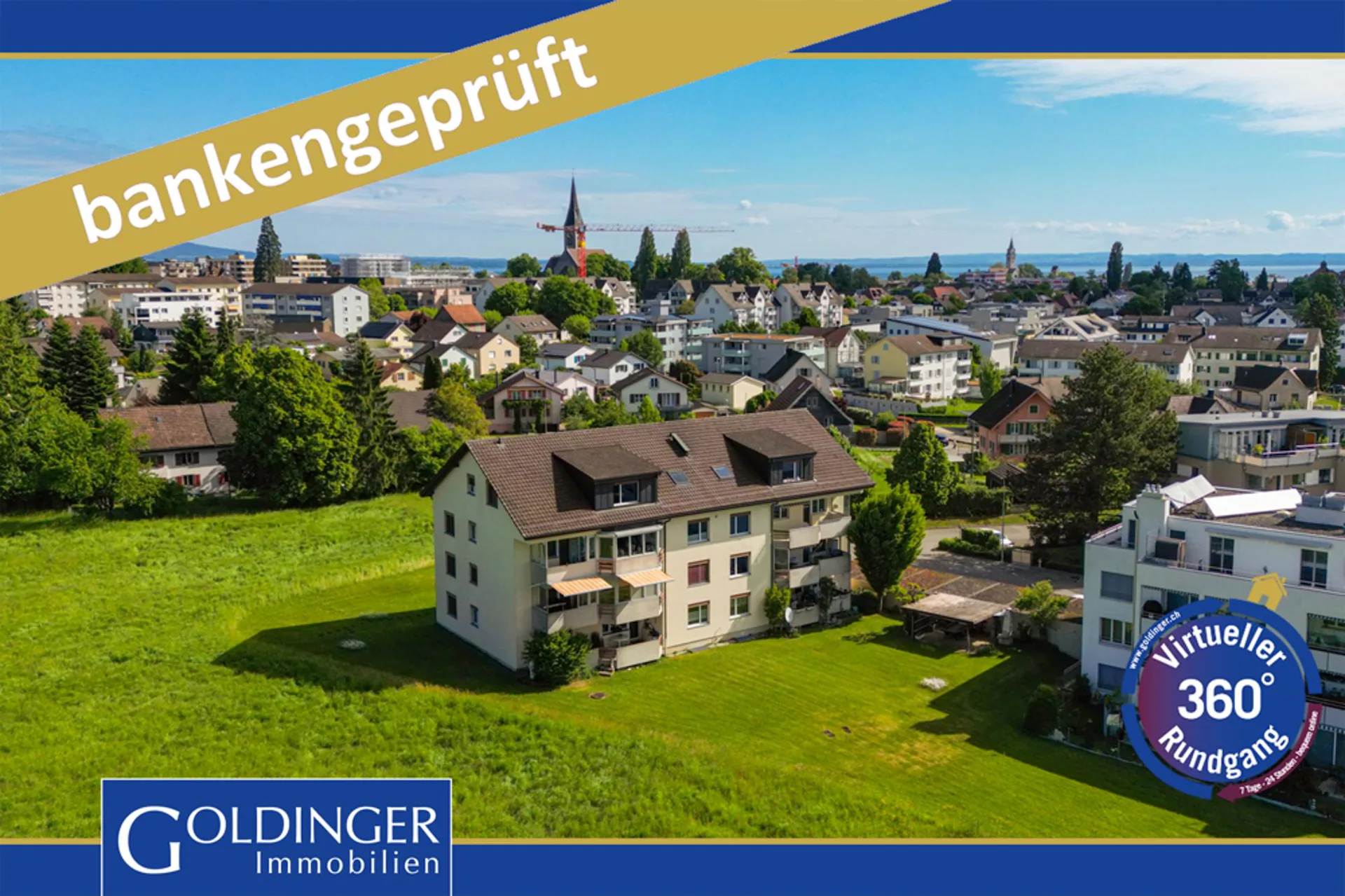Grosszügige Wohnung mit Weitsicht