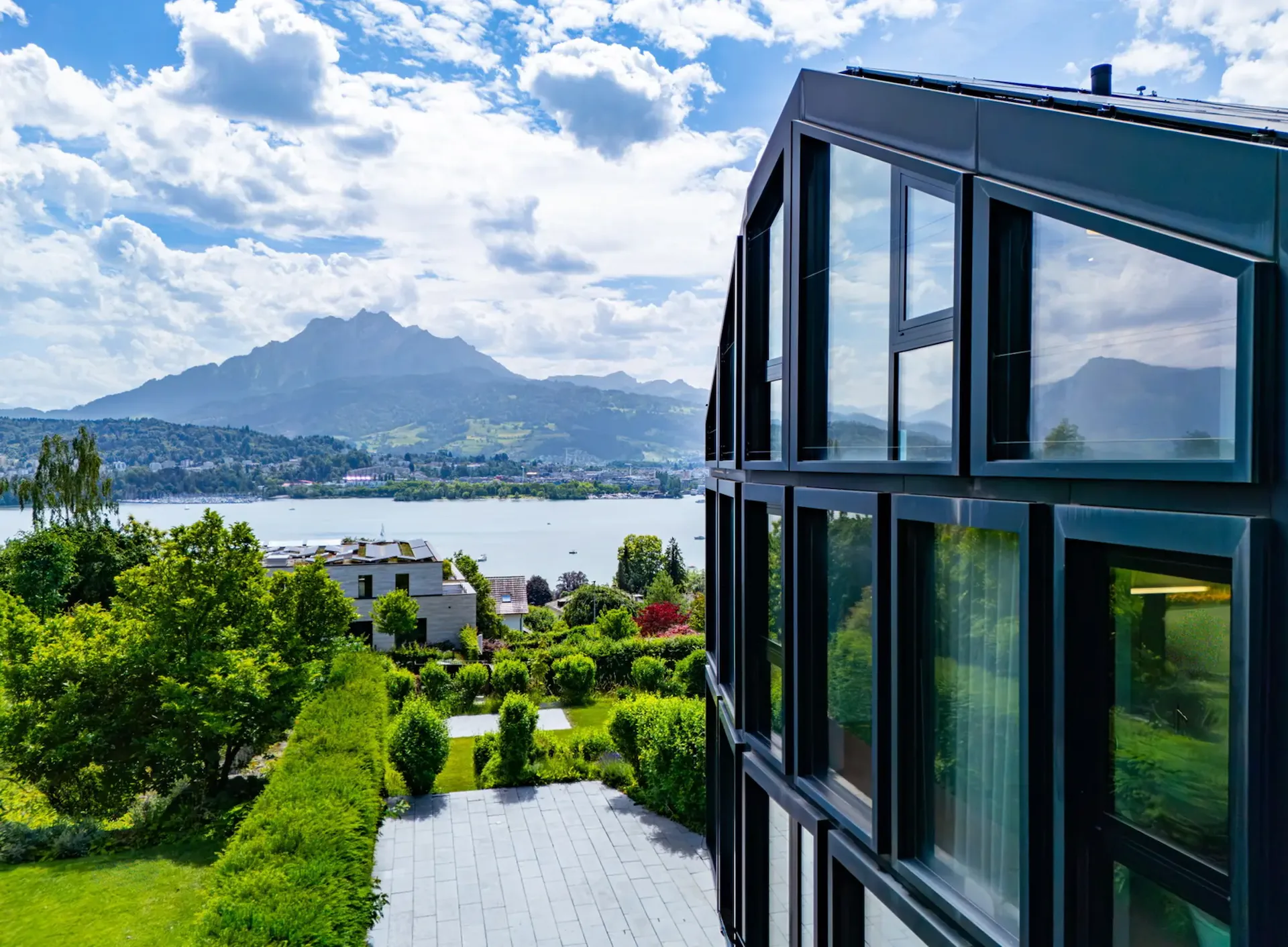 Townhouse unique avec vue panoramique sur Lucerne