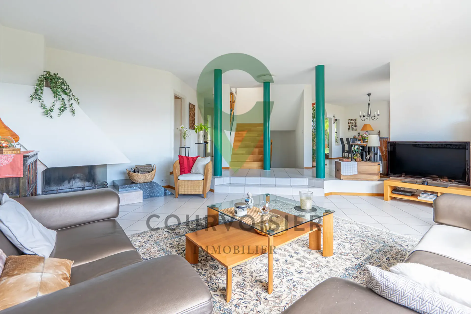 Maison jumelle de 7.5 pièces avec belle vue sur le lac