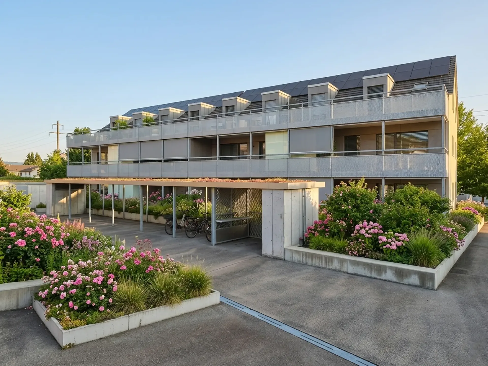 Appartement moderne dans un quartier calme