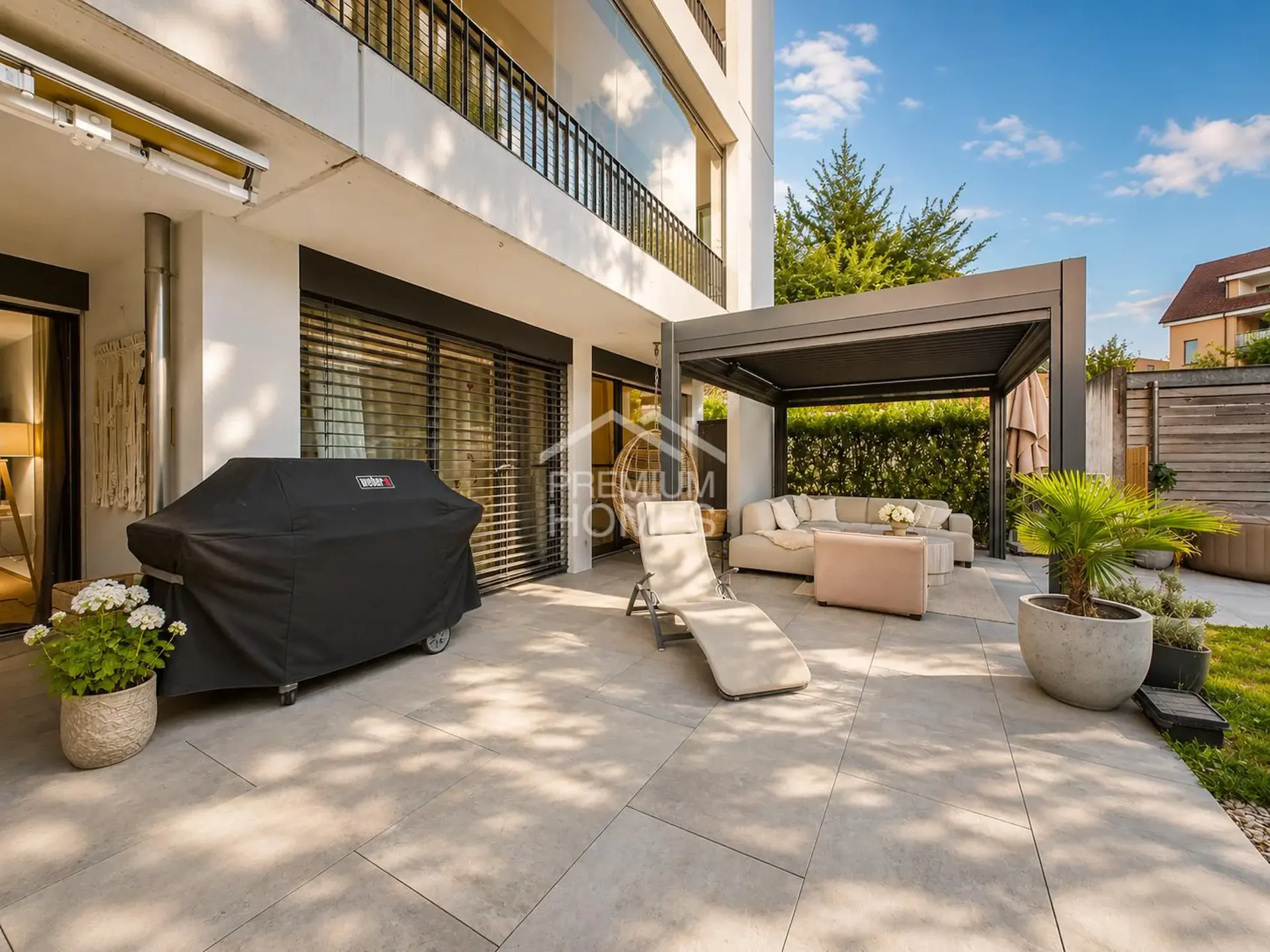 Résidence de jardin exclusive avec valeur de rareté