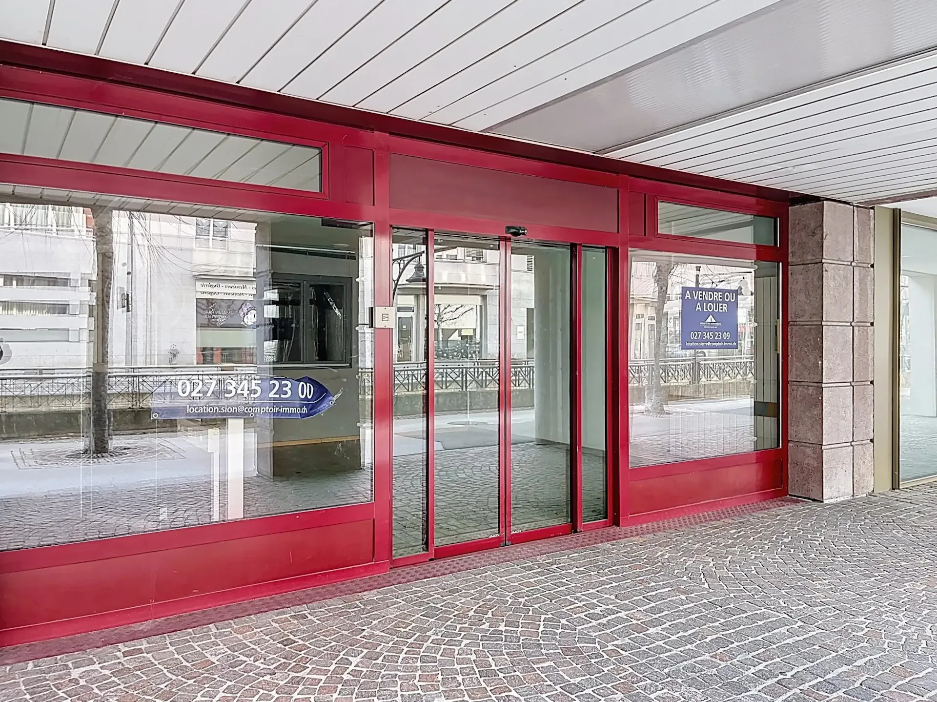 Spacious commercial premises in the center of Sierre