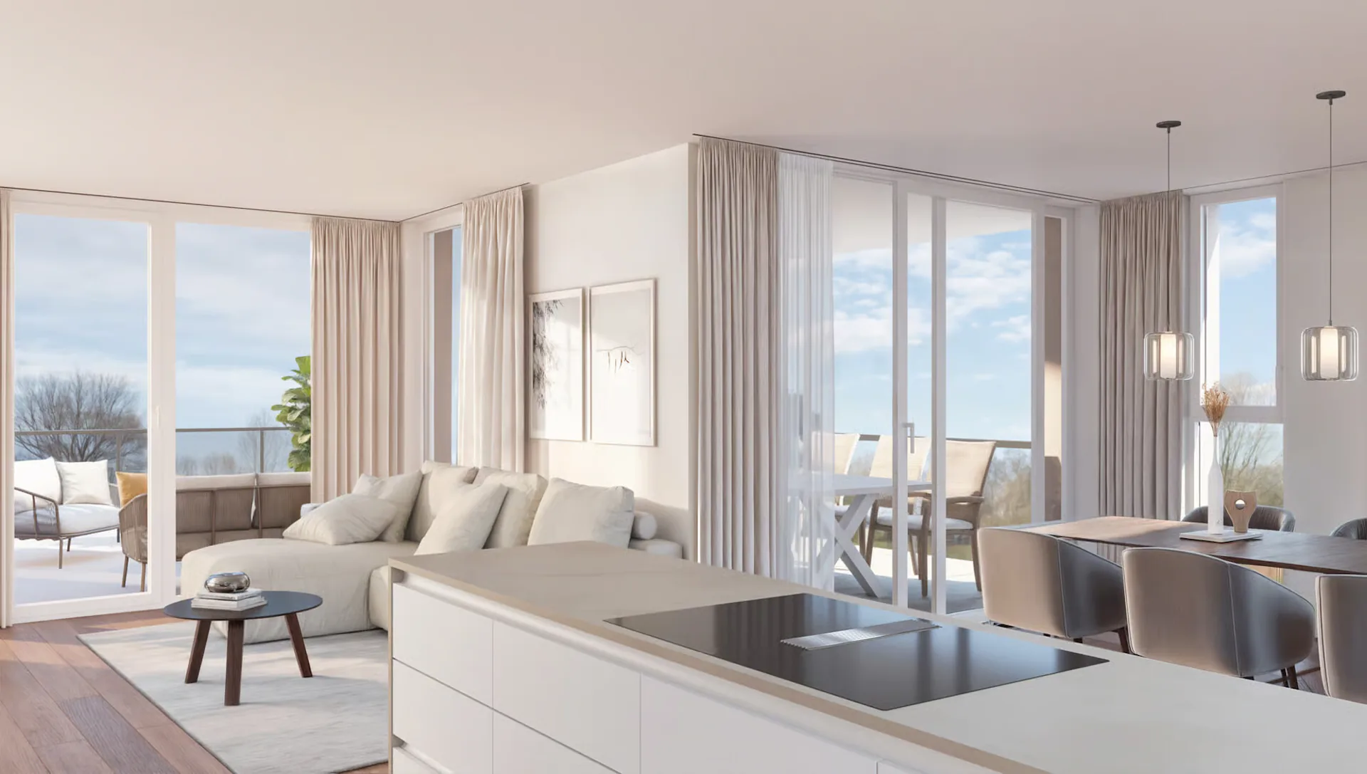 Appartement en attique de 4,5 pièces à Romanshorn, vivre au sommet, plus d'intimité