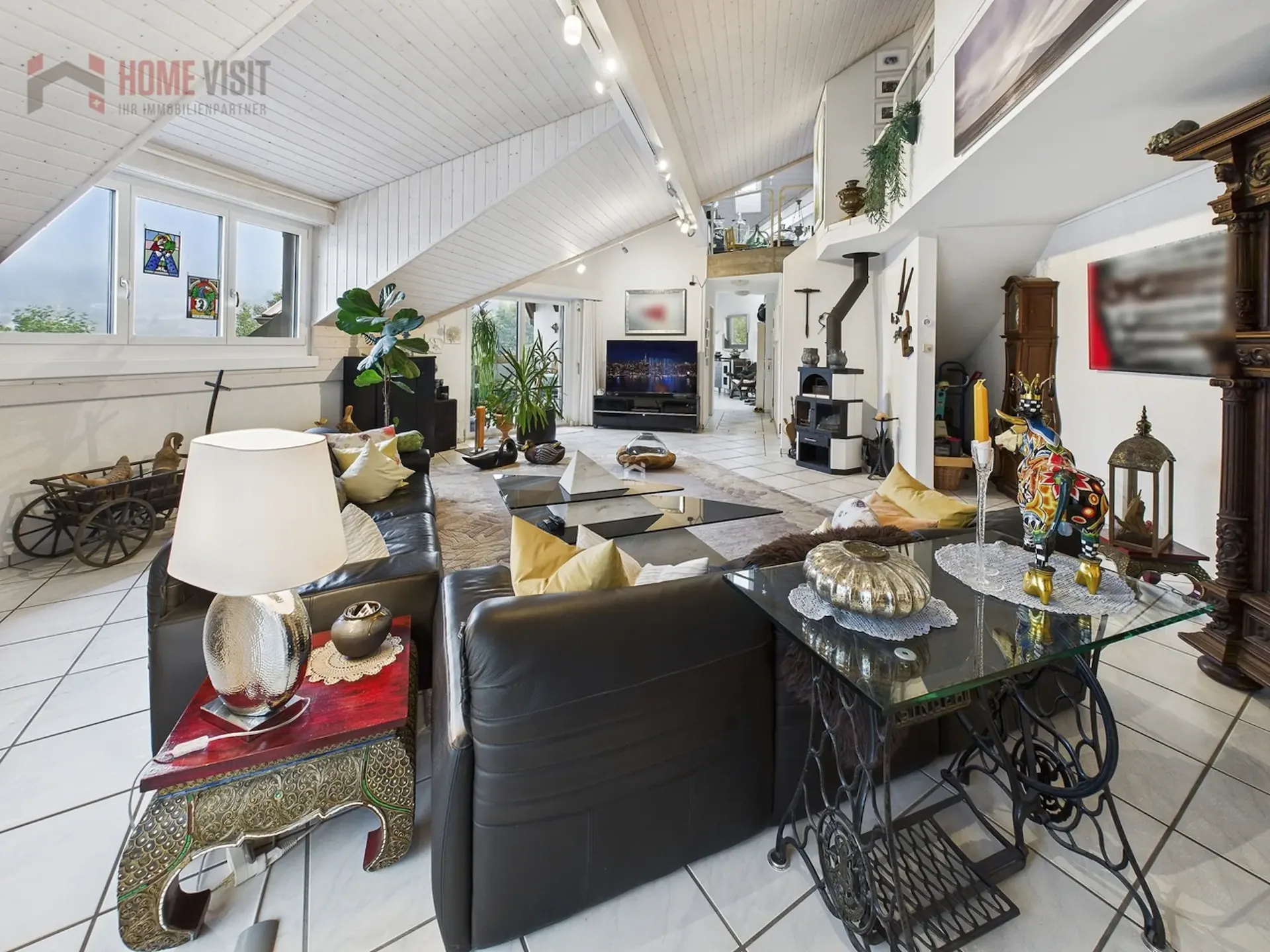 Appartamento mansardato da sogno con charme, comfort e vista panoramica