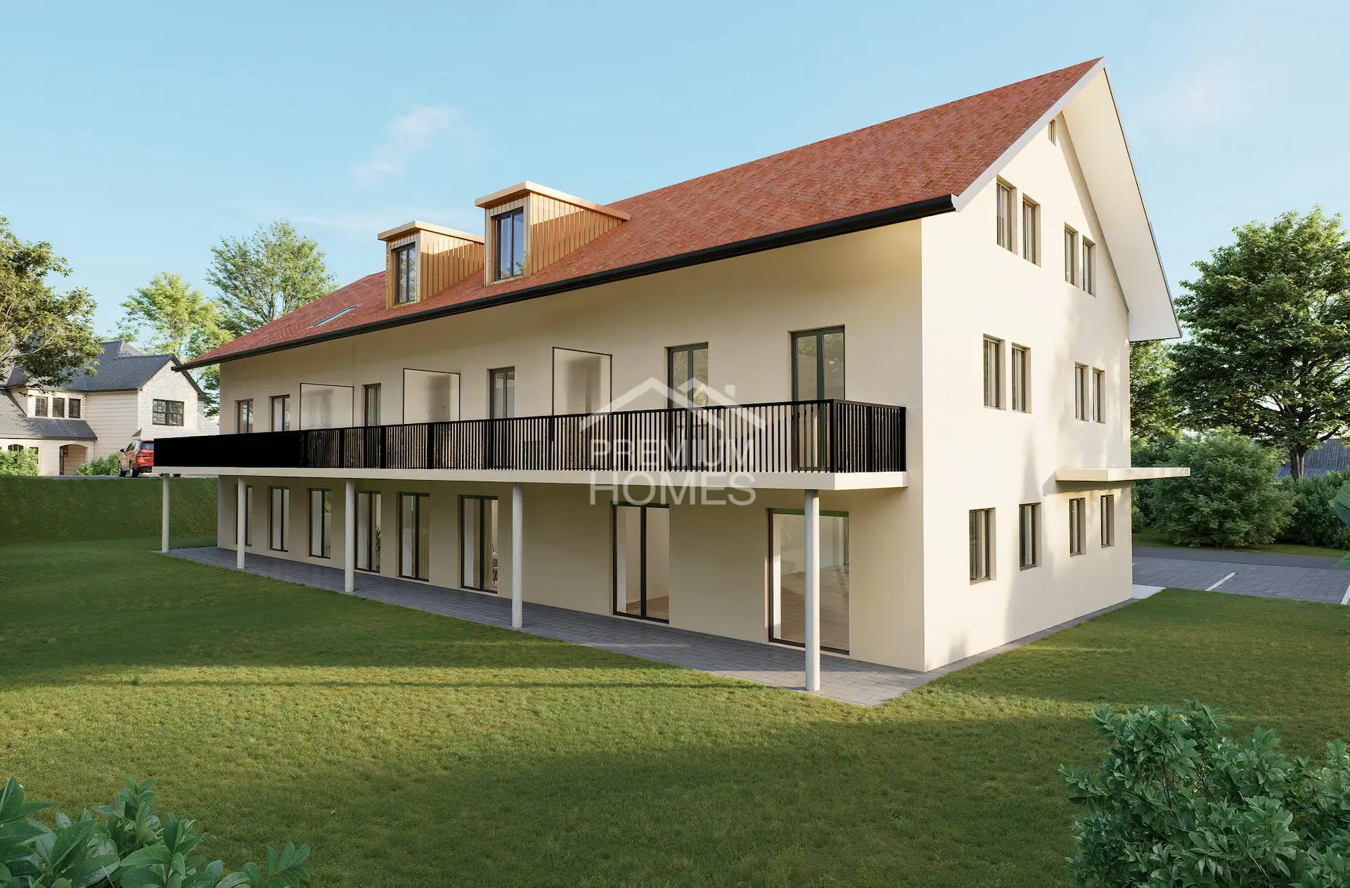 Appartements neufs modernes avec jardin/terrasse & salle de fitness