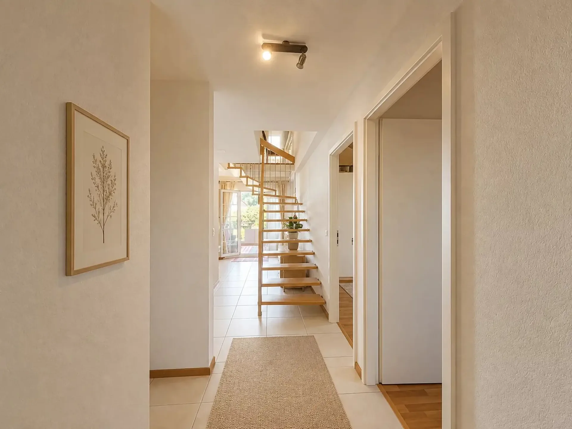 Bright duplex with generous volumes in the heart of Jorat