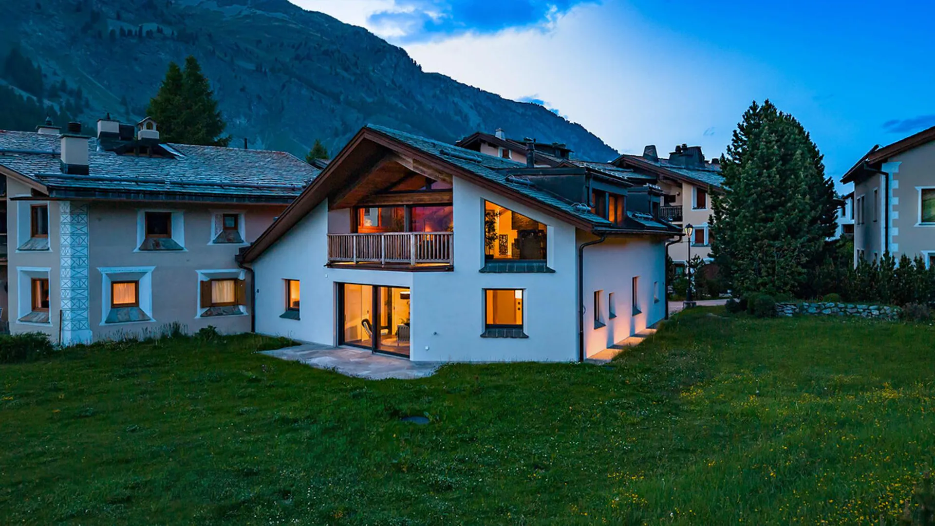 Sils-Maria: Nuova casa unifamiliare con area benessere e