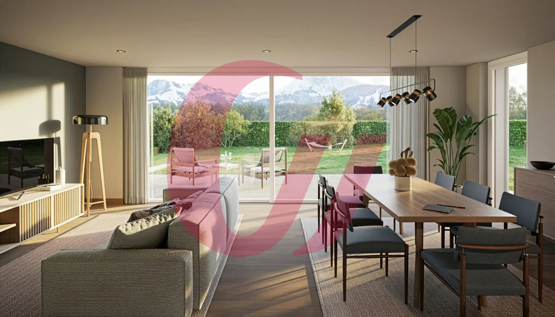 A VENDRE - 5 VILLAS JUMELEES - RIVE DE L'ONDINE - RIAZ