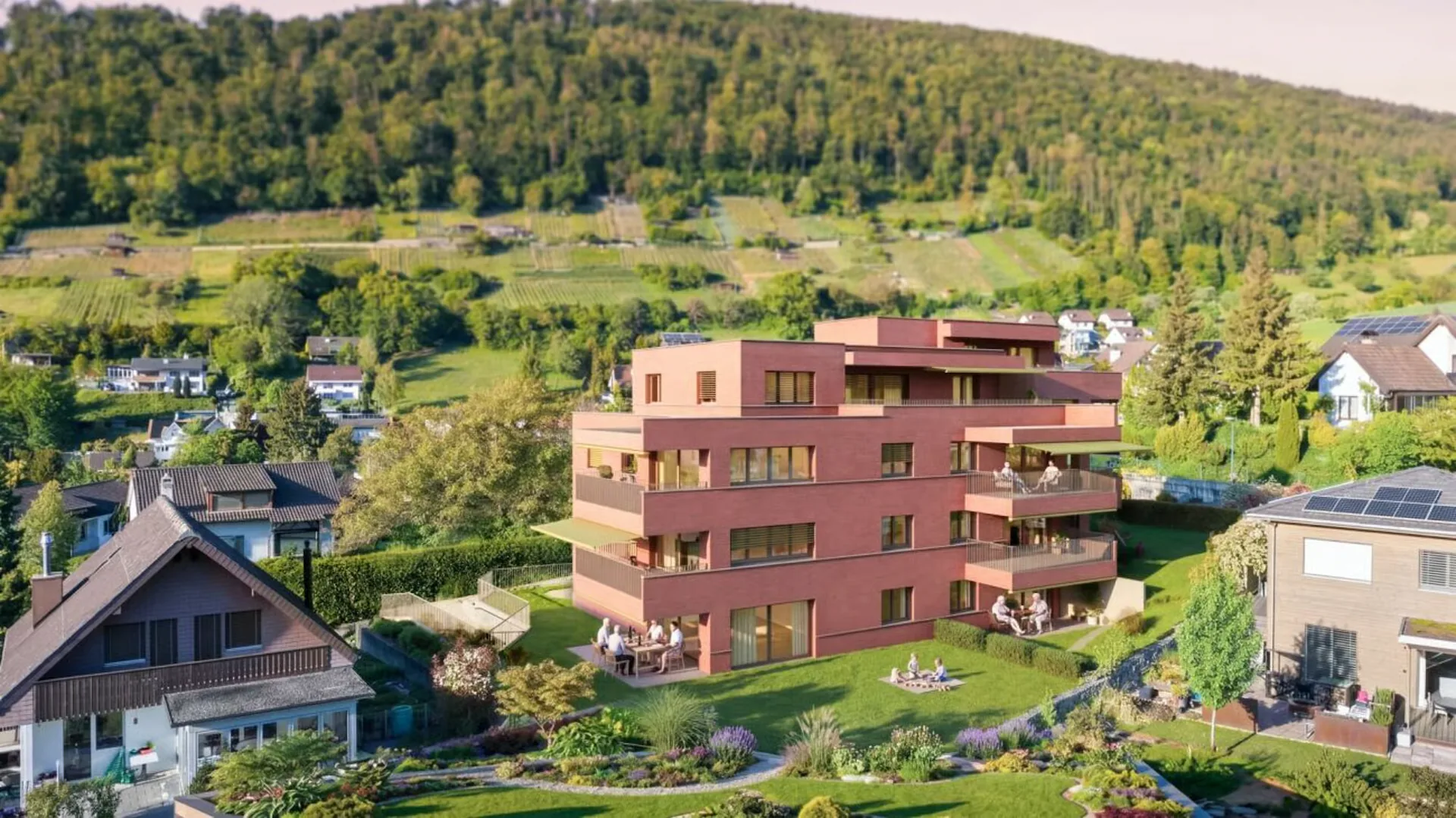 Newly built 3.5-room apartment with panoramic view