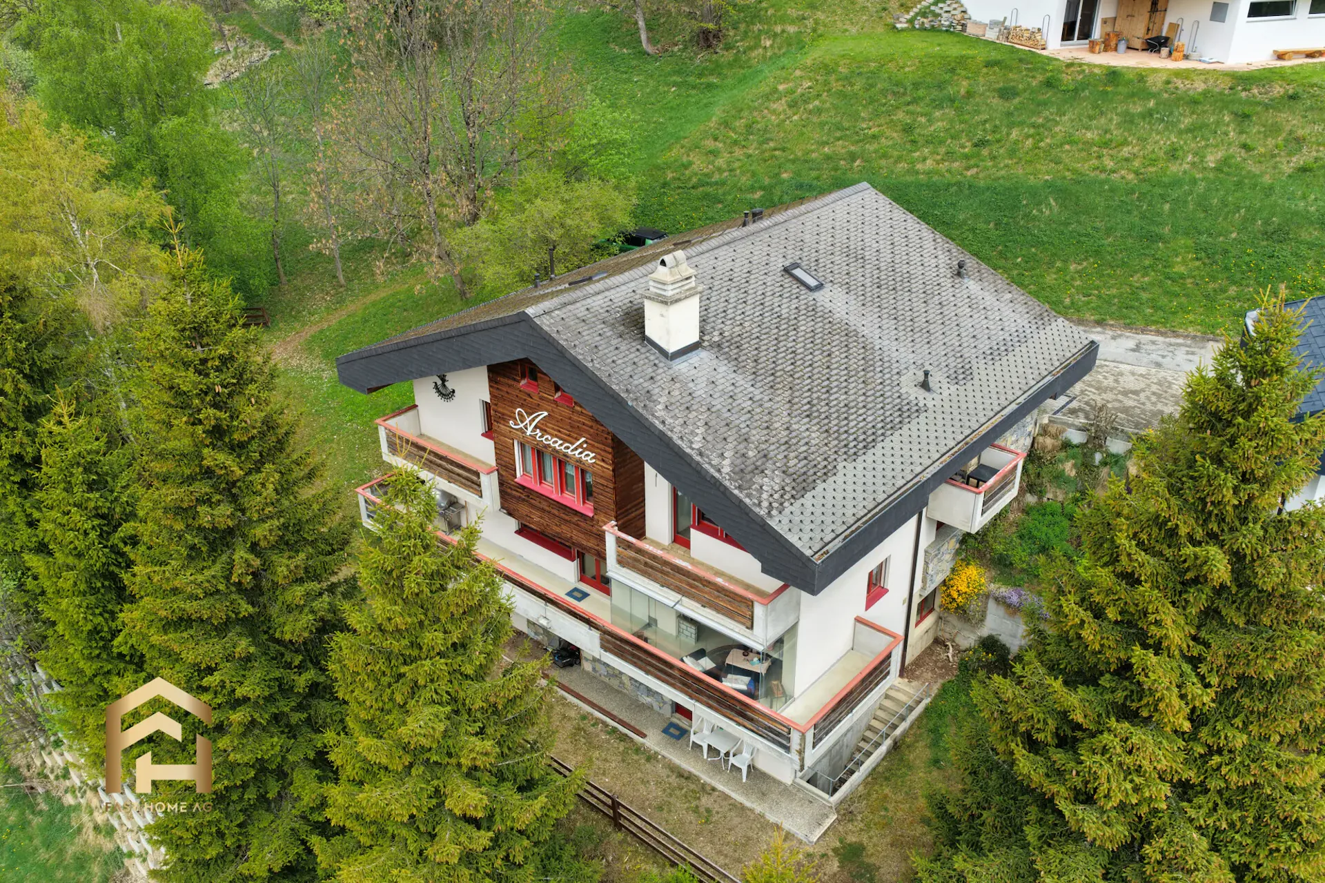 Villa spaziosa con area benessere in posizione ideale a Leukerbad