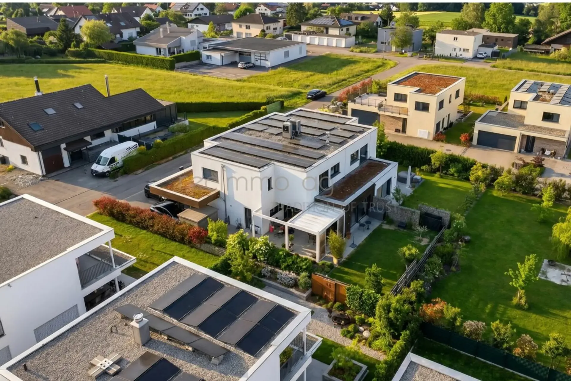 Casa unifamiliare moderna di 5,5 locali con standard Minergie-P in una posizione tranquilla a Coblenza