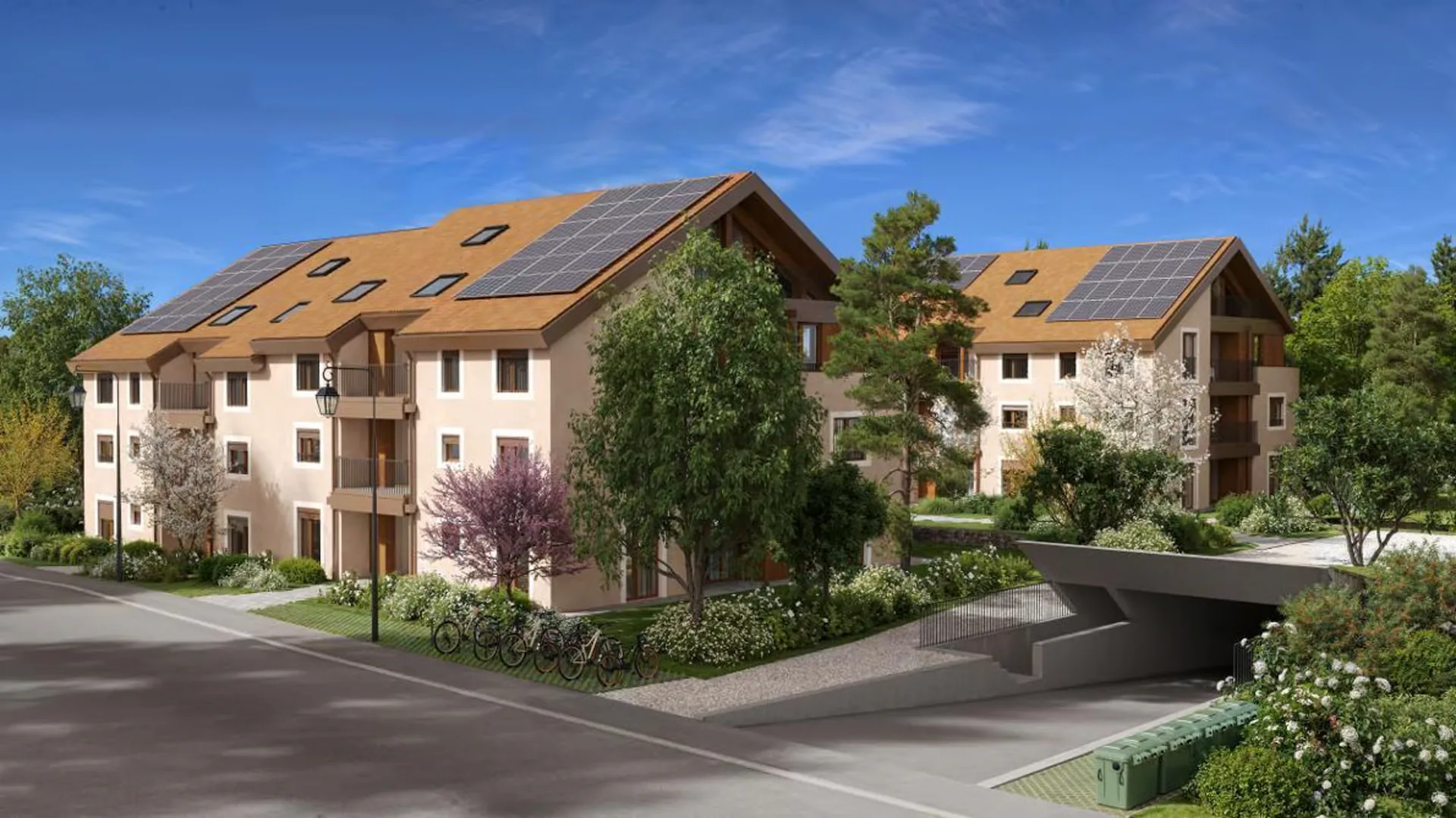 New duplex apartment in Founex