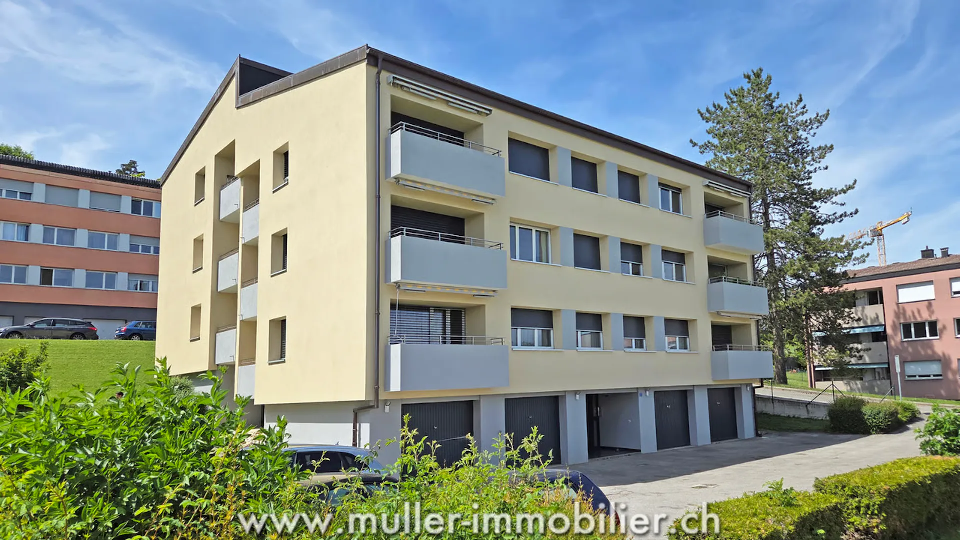 Schönes 3,5-Zimmer-Apartment in Orbe