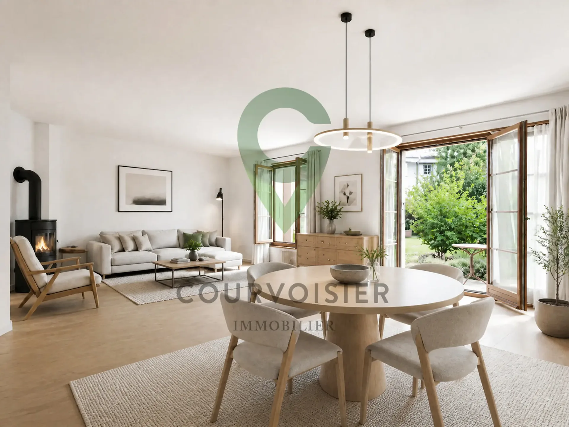 A 9 minutes de Morges : charmante maison en triplex avec jardin