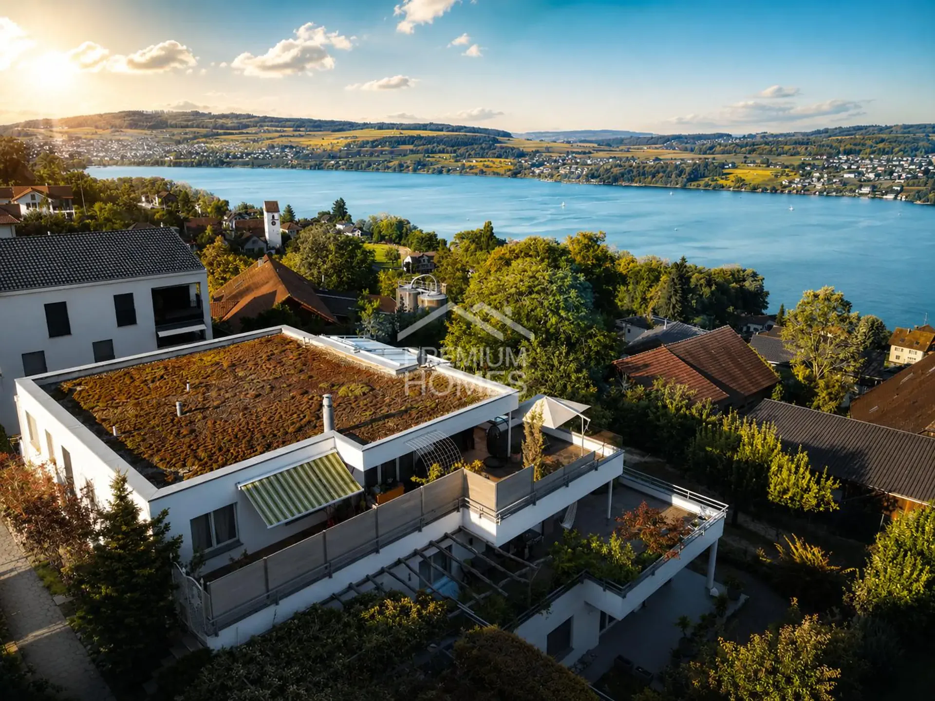 Votre nouvelle maison avec une vue panoramique et une atmosphère de vacances