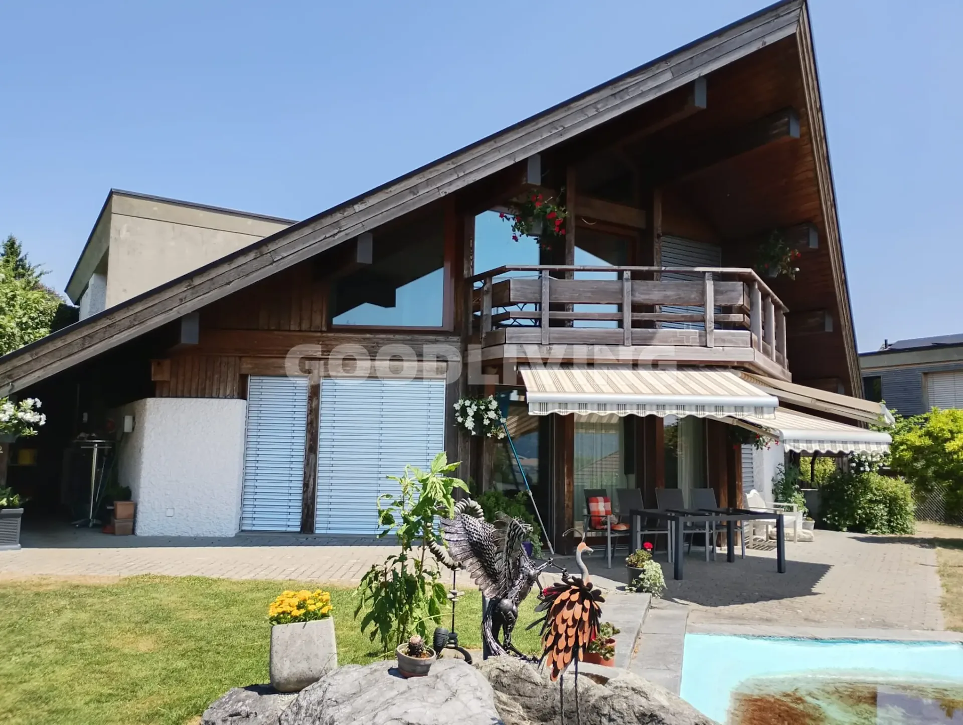 Une vue fabuleusement imprenable sur le Lindenberg vous attend !